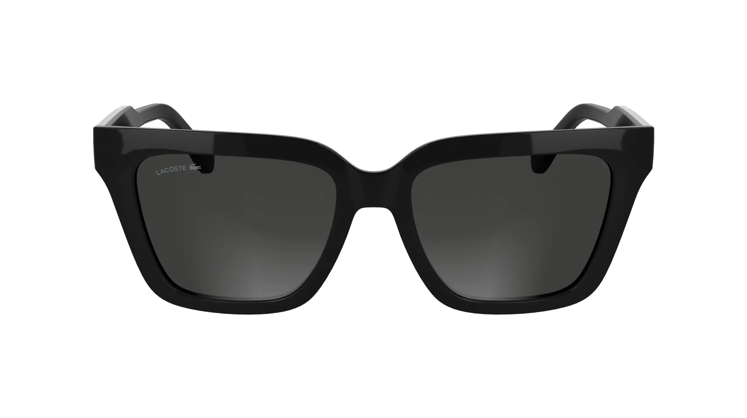 Lacoste L6063S 001 Occhiali da sole Bio-iniettato Nero Squadrata Normale - immagine 2