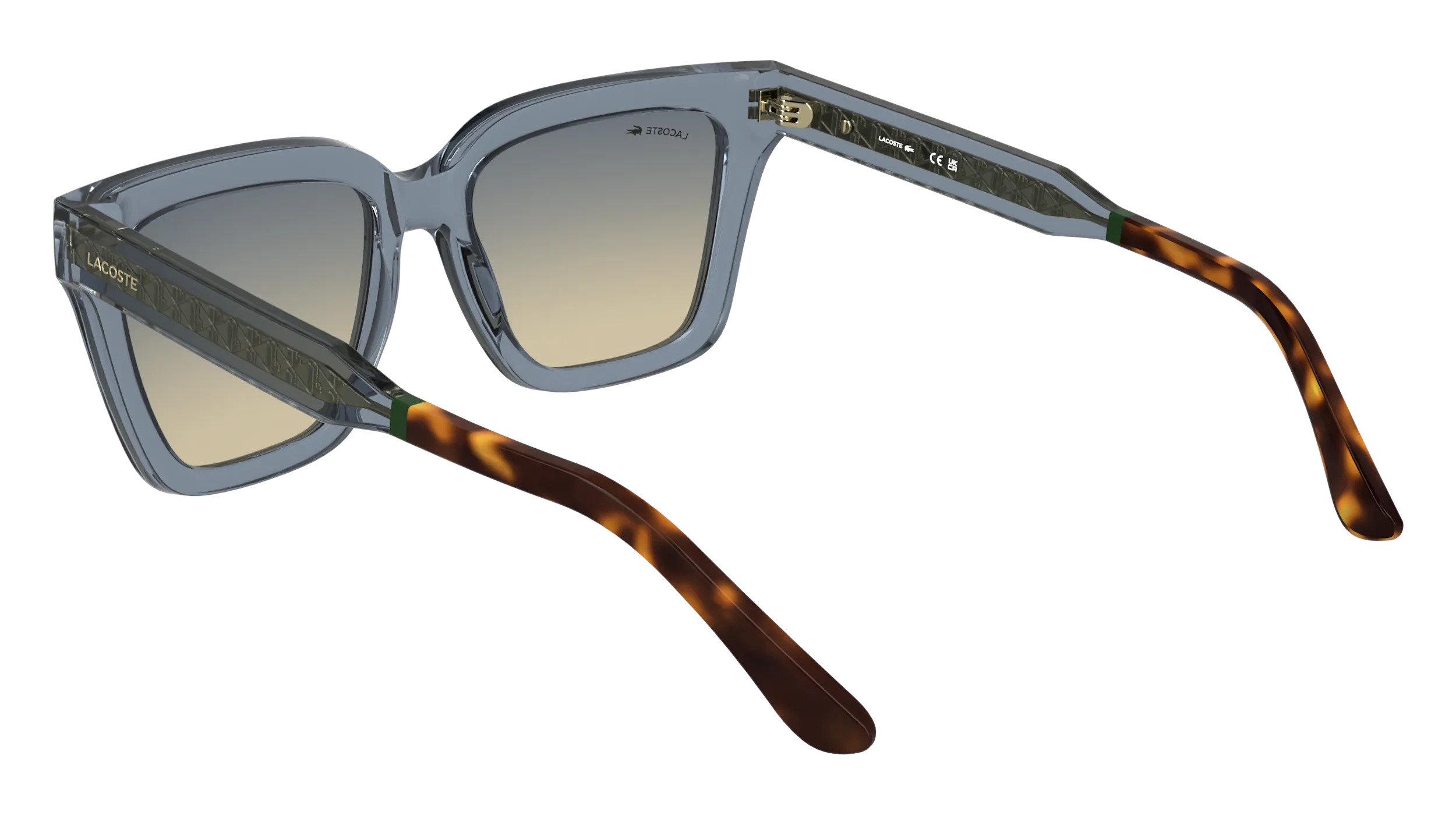 Lacoste L6063S 038 Occhiali da sole Bio-iniettato Squadrata Normale - immagine 4