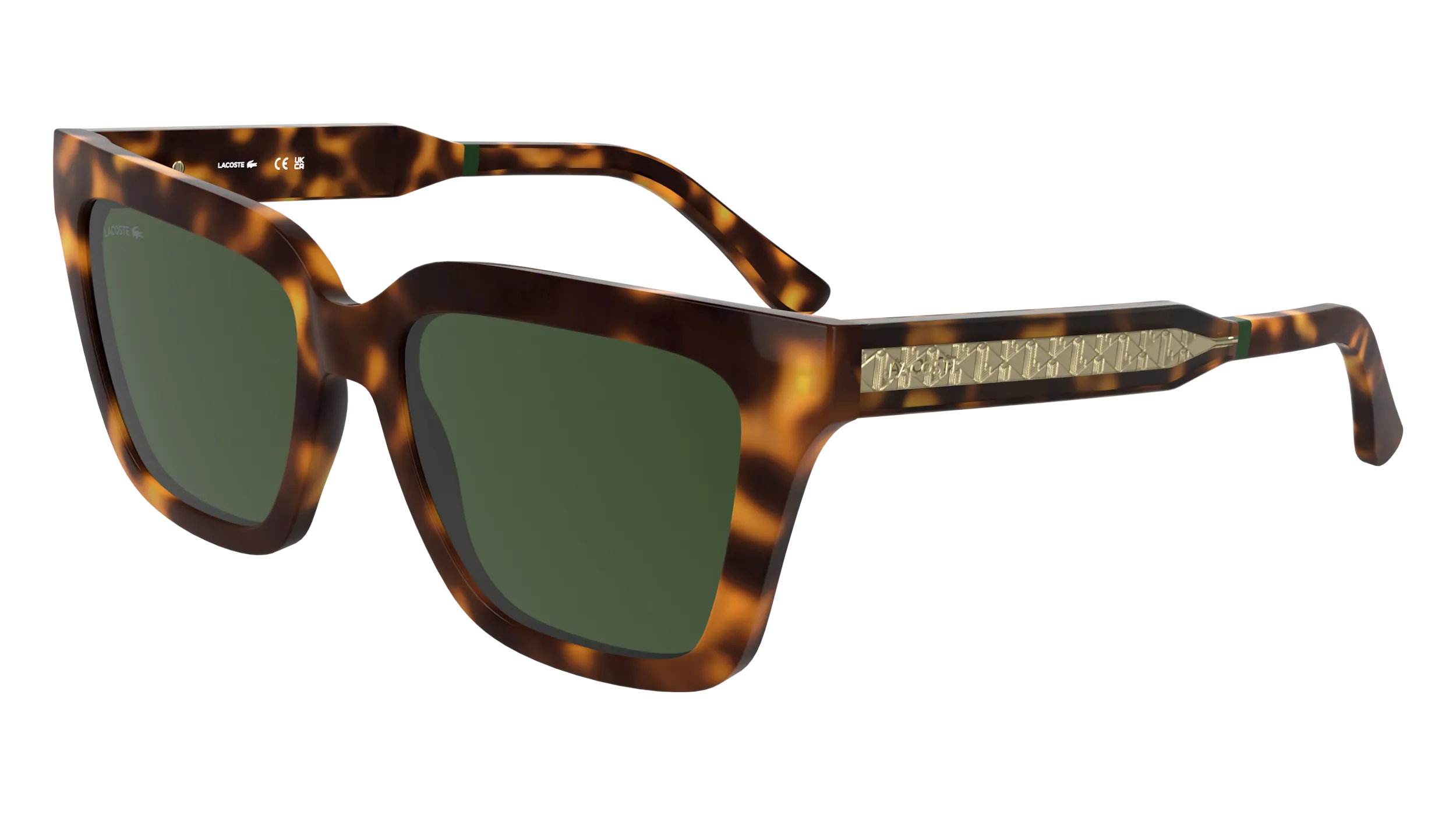 Lacoste L6063S 214 Occhiali da sole Bio-iniettato Havana Squadrata Normale - immagine 1