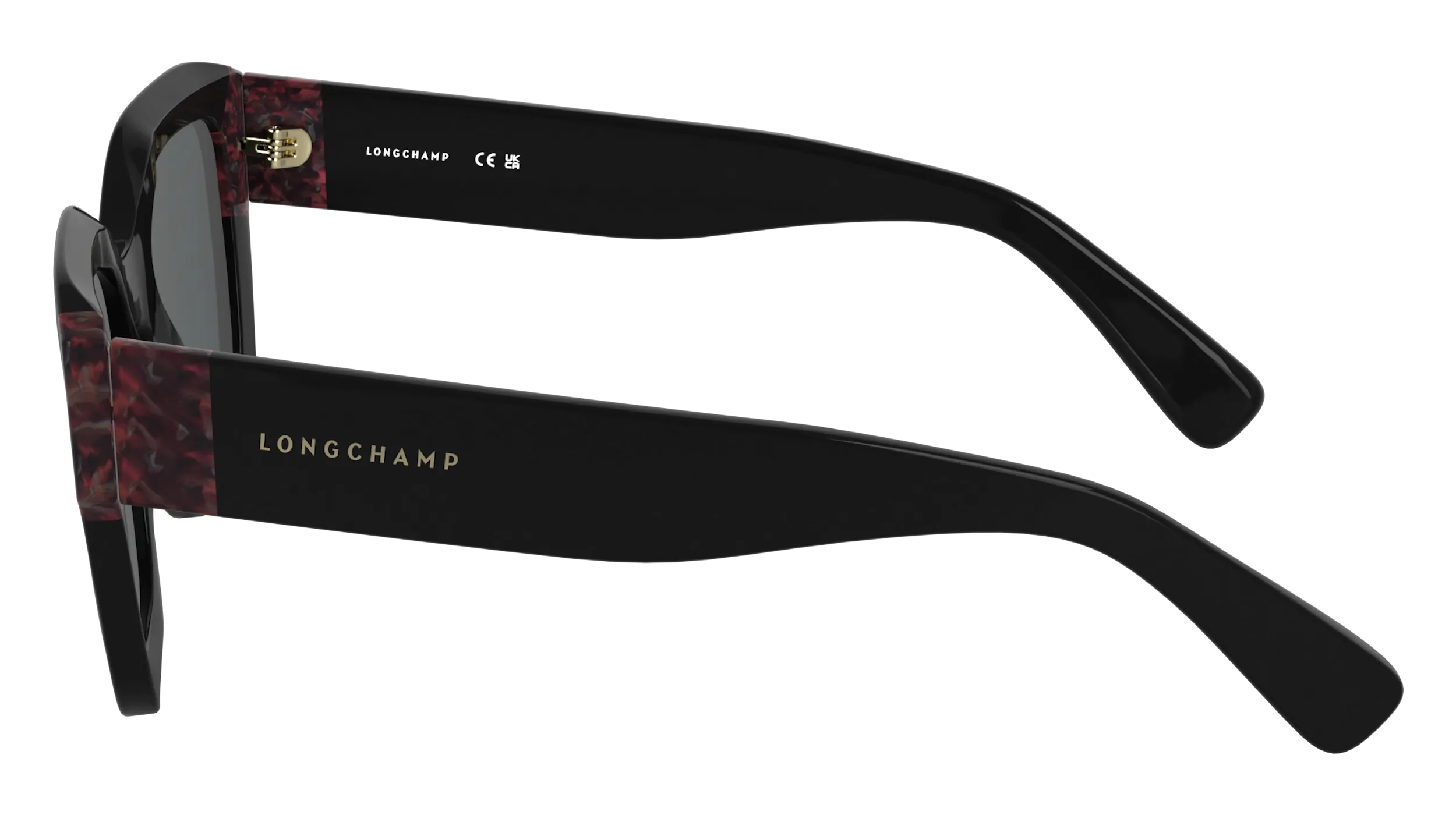 LONGCHAMP LO771S 013 Occhiali da sole Acetato Squadrata Normale - immagine 3