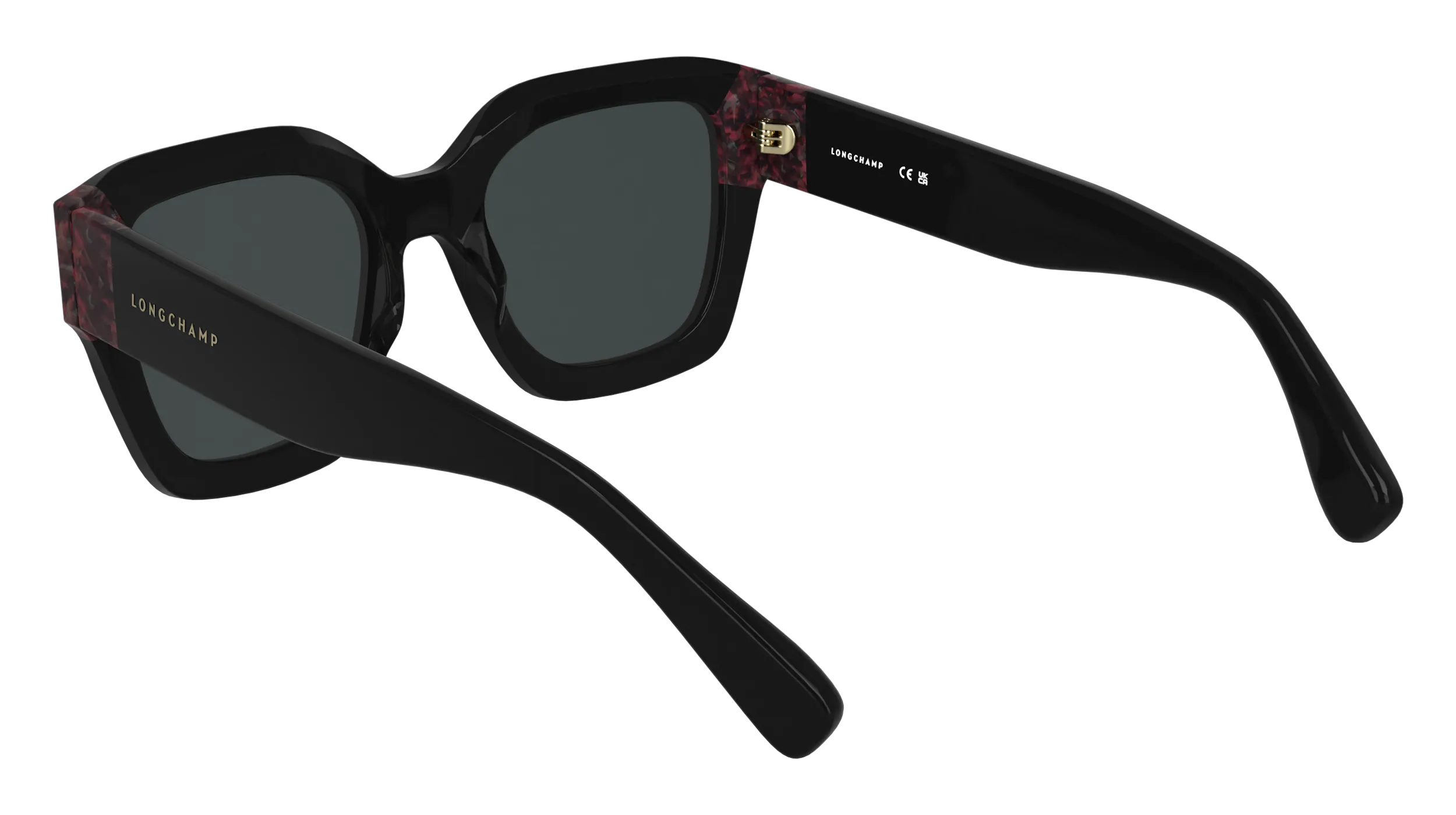 LONGCHAMP LO771S 013 Occhiali da sole Acetato Squadrata Normale - immagine 4