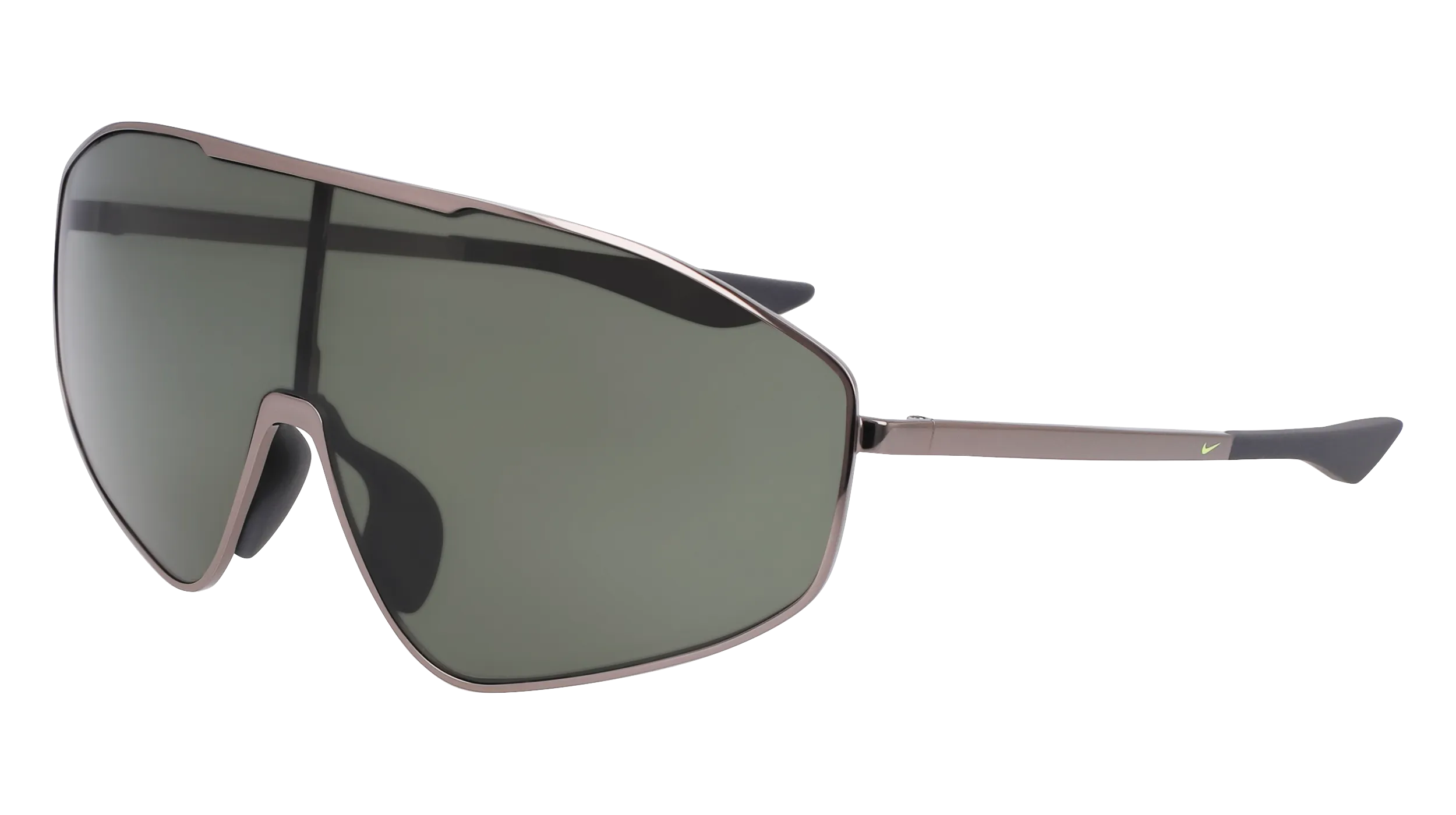 Nike NIKE ECHO SHIELD 2 IF0986X 021 Occhiali da sole Metallo Verde Maschera Normale - immagine 1