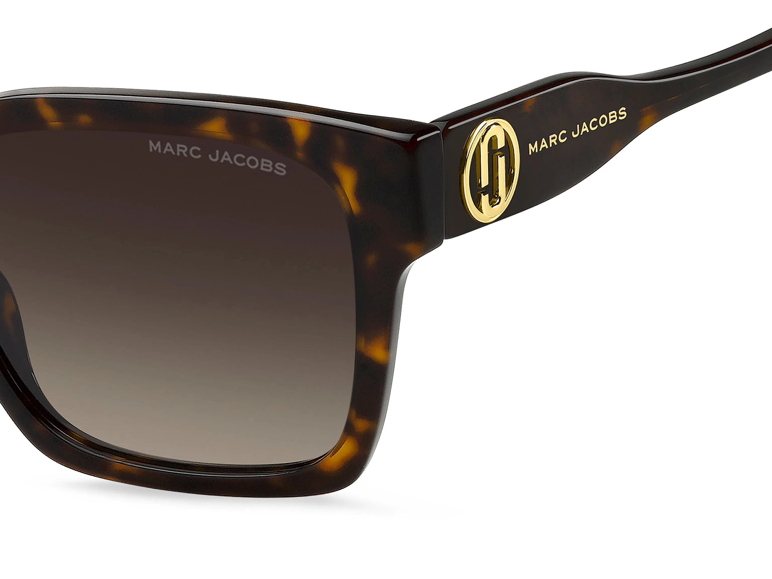 Marc Jacobs MARC 814/S 086/HA Occhiali da sole Acetato Havana Marrone Squadrata Normale Sfumato - immagine 3