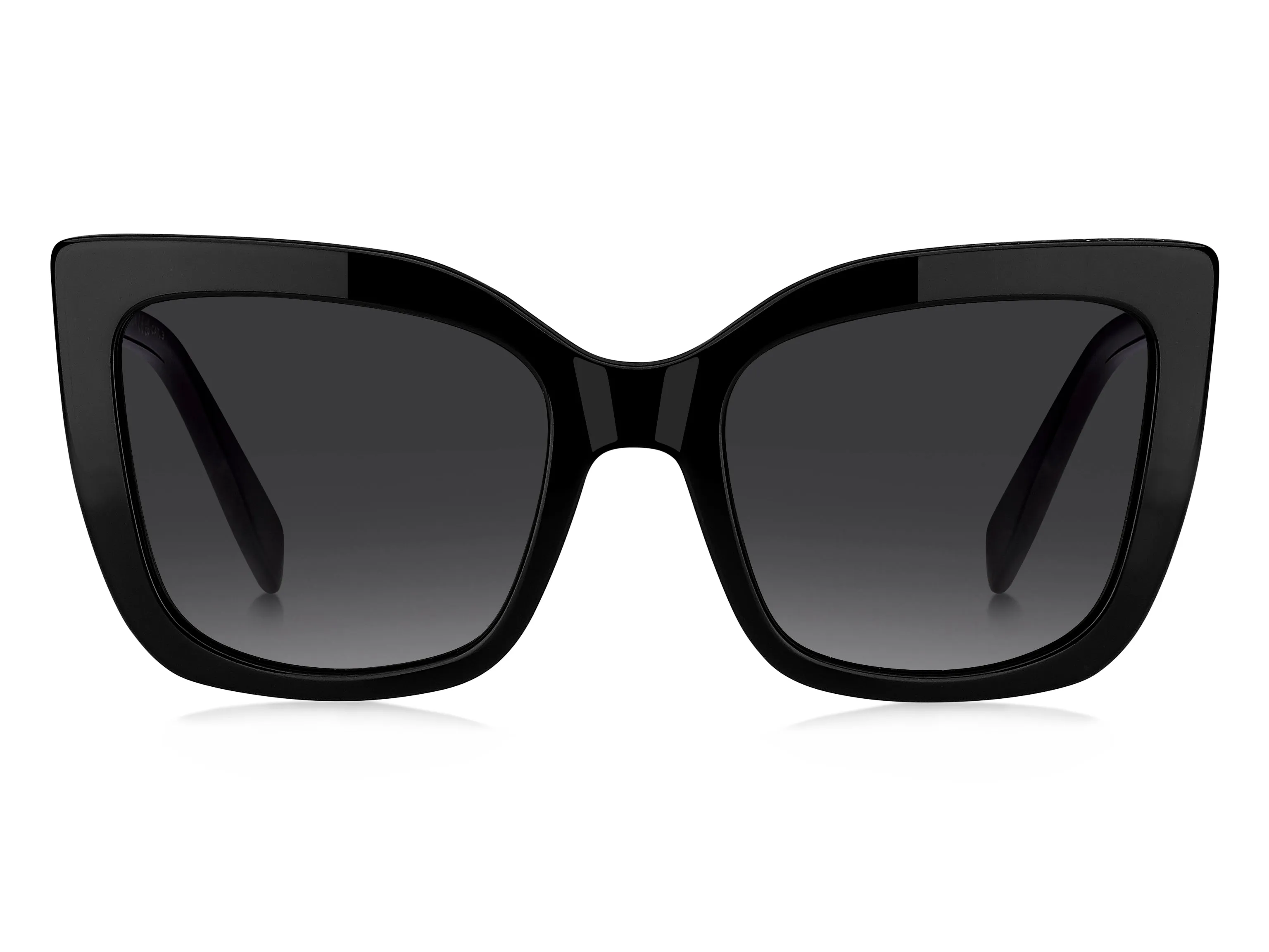 Marc Jacobs MARC 811/S 807/9O Occhiali da sole Acetato Nero Grigio Squadrata Normale Sfumato - immagine 2
