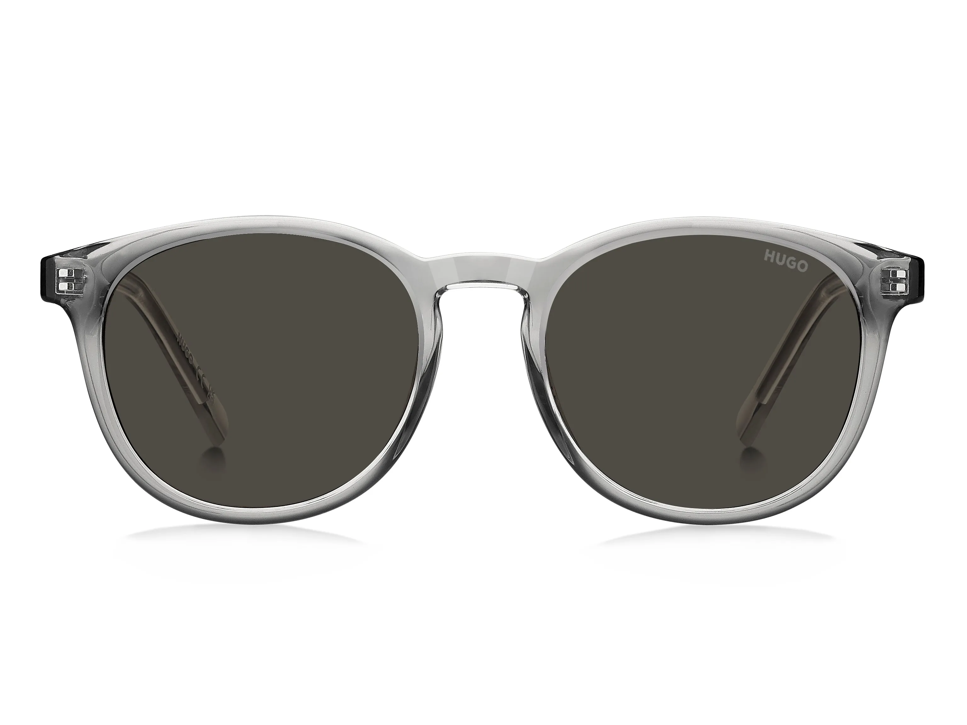 Hugo Boss HG 1357/S KB7/IR Occhiali da sole Acetato Grigio Grigio Squadrata Normale - immagine 2