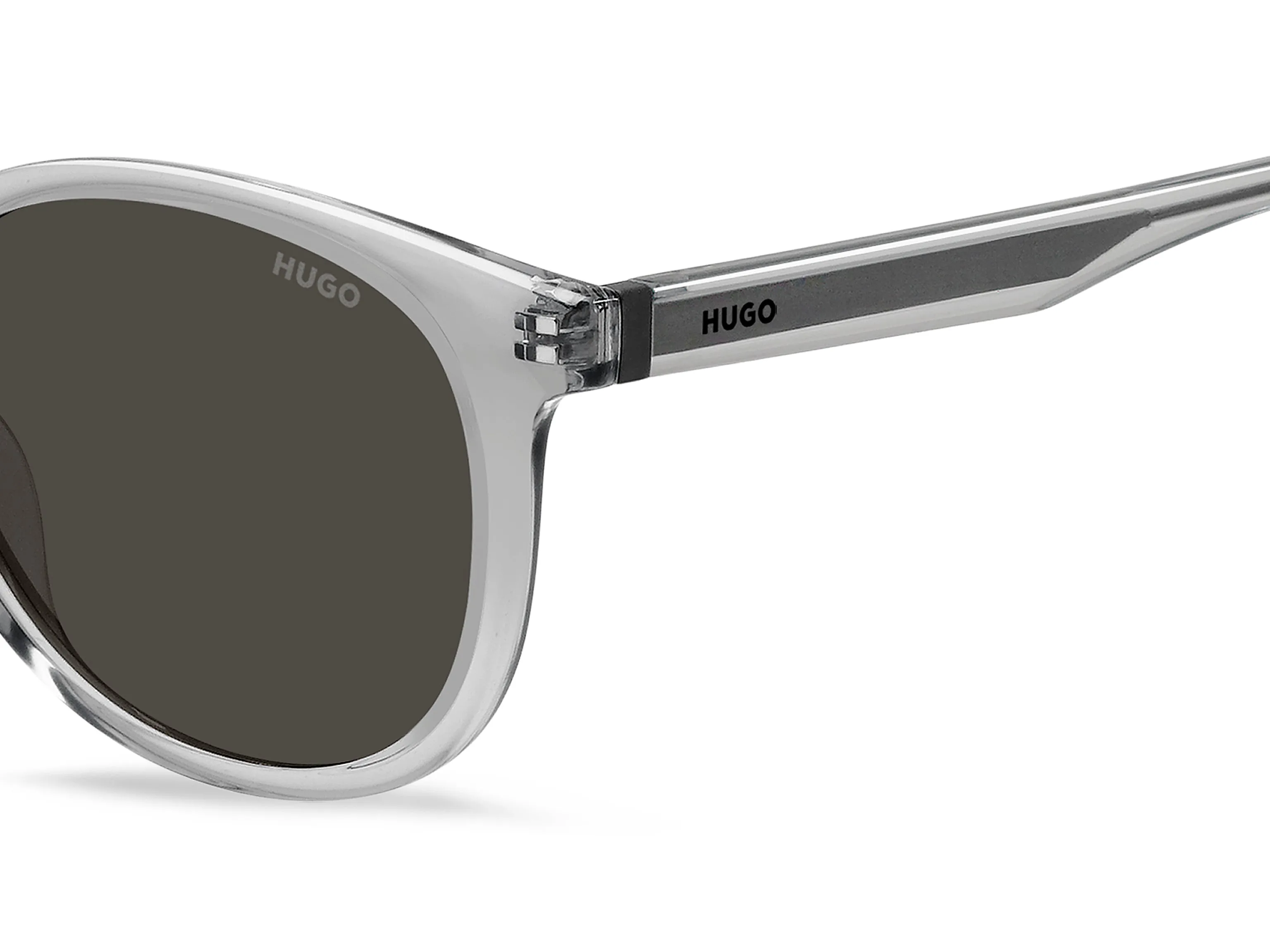 Hugo Boss HG 1357/S KB7/IR Occhiali da sole Acetato Grigio Grigio Squadrata Normale - immagine 3