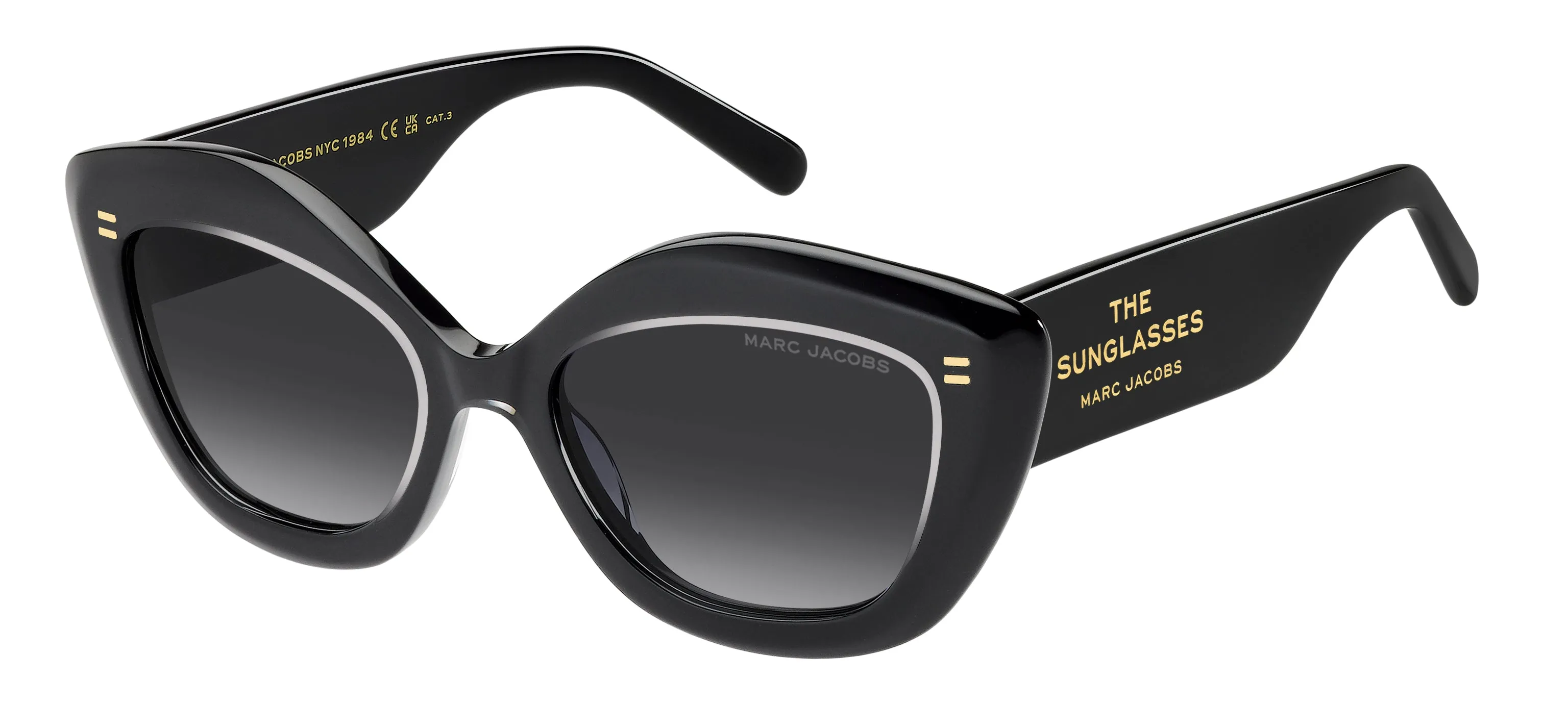 Marc Jacobs MARC 800/S MNG/9O Occhiali da sole Acetato Trasparente Grigio Squadrata Normale Sfumato - immagine 1
