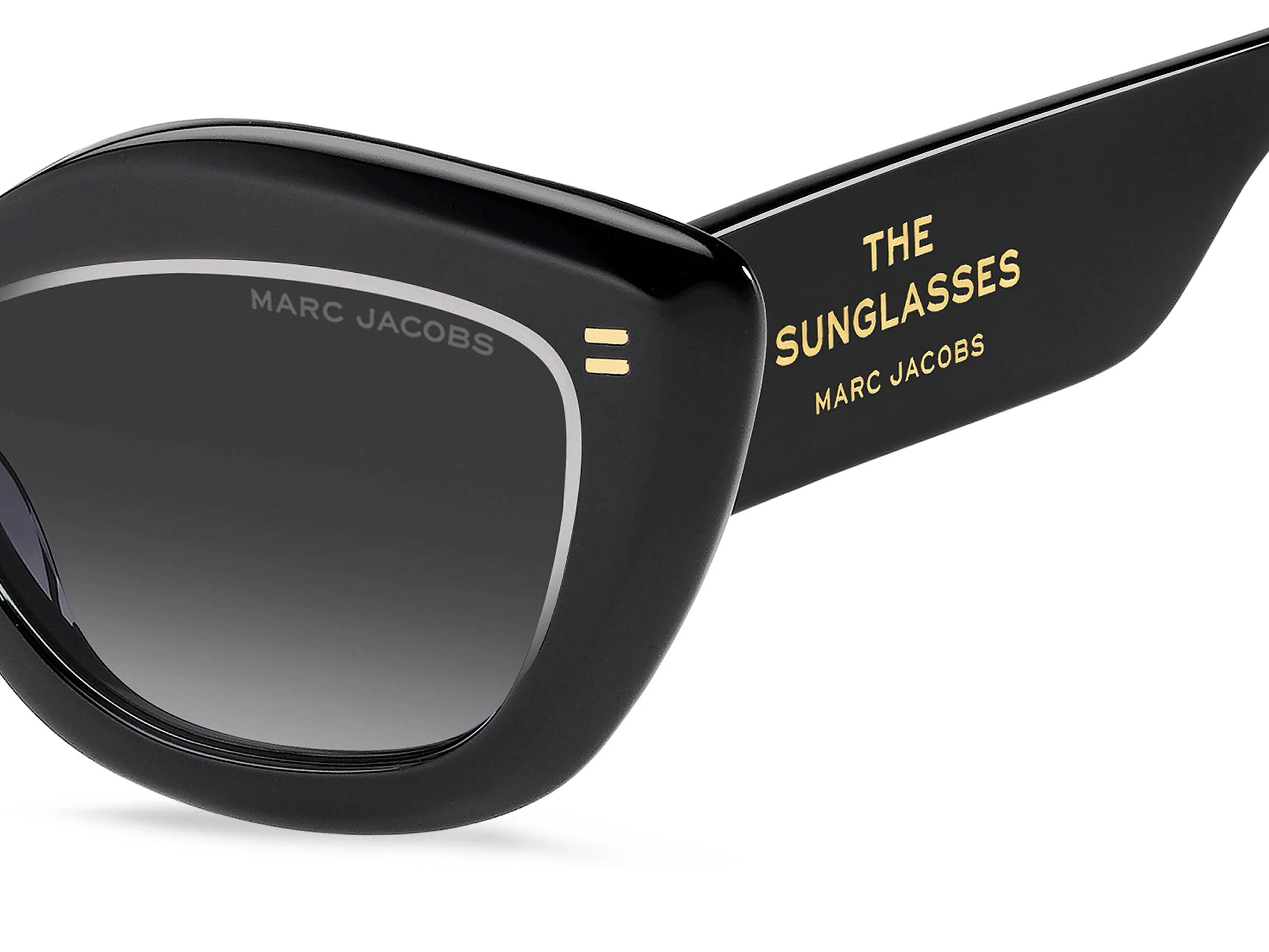 Marc Jacobs MARC 800/S MNG/9O Occhiali da sole Acetato Trasparente Grigio Squadrata Normale Sfumato - immagine 4