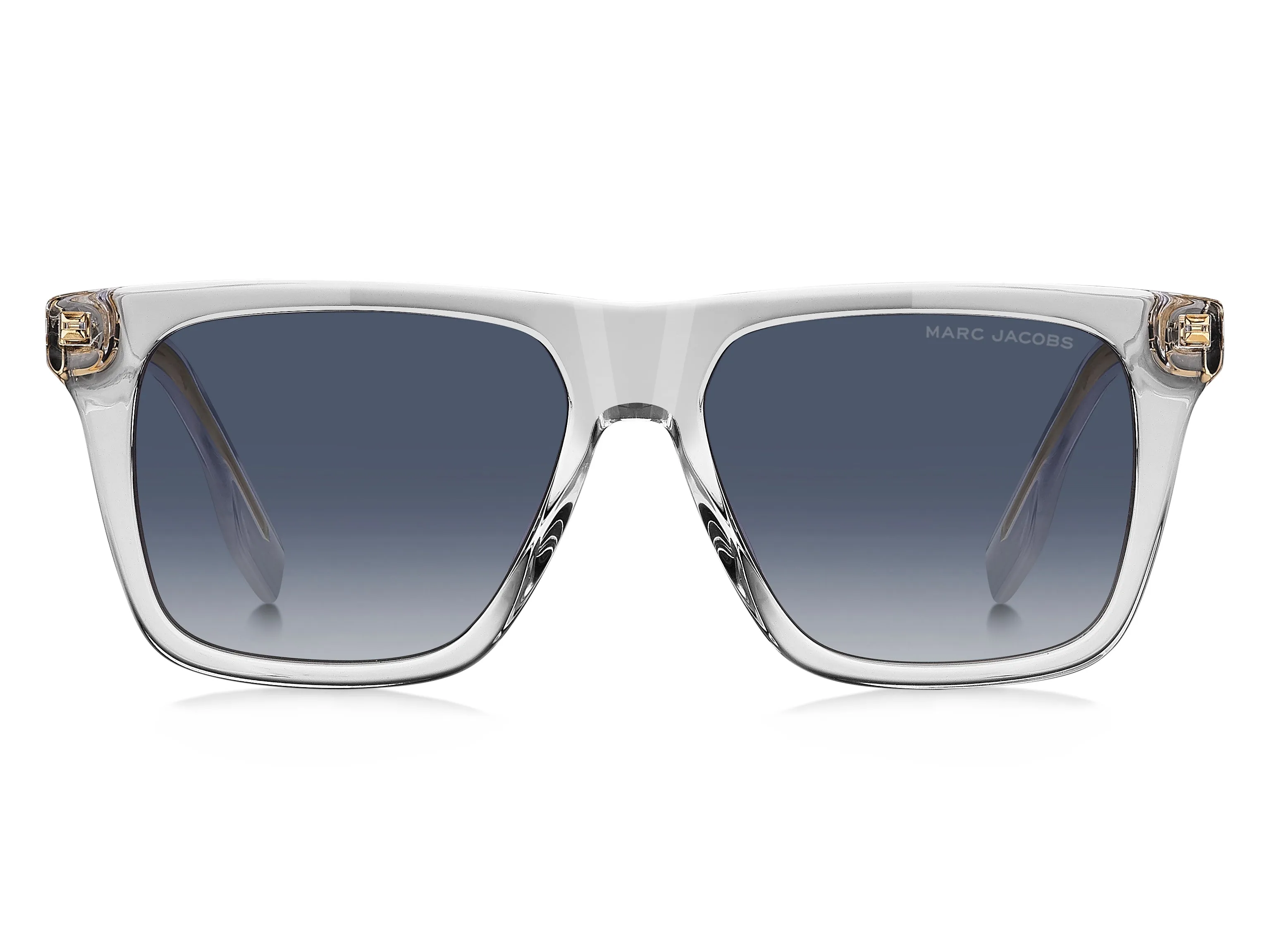 Marc Jacobs MARC 847/S 900/08 Occhiali da sole Acetato Trasparente Blu Squadrata Normale Sfumato - immagine 2