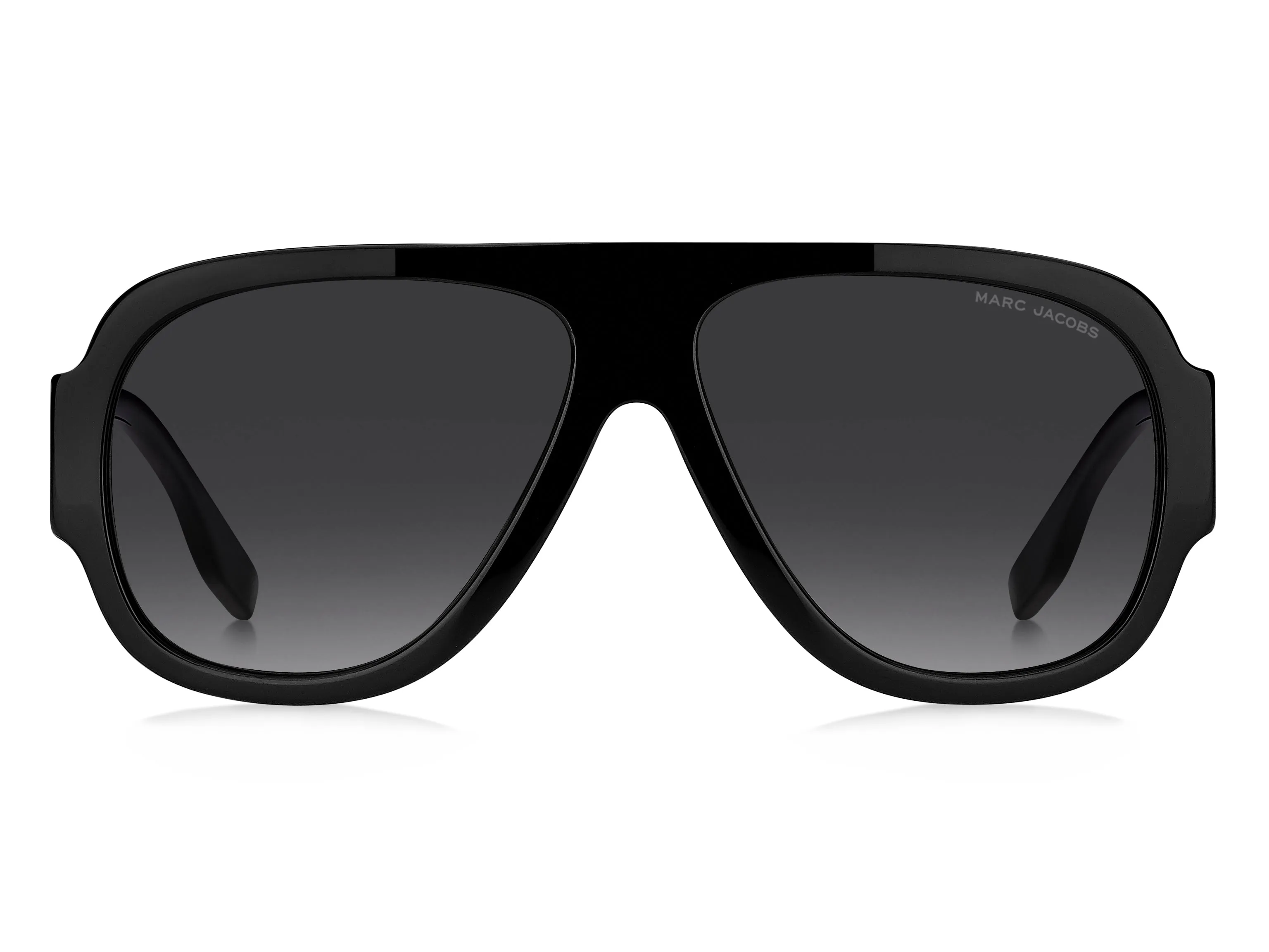 Marc Jacobs MARC 843/S 807/9O Occhiali da sole Acetato Nero Grigio Pilot Normale Sfumato - immagine 2