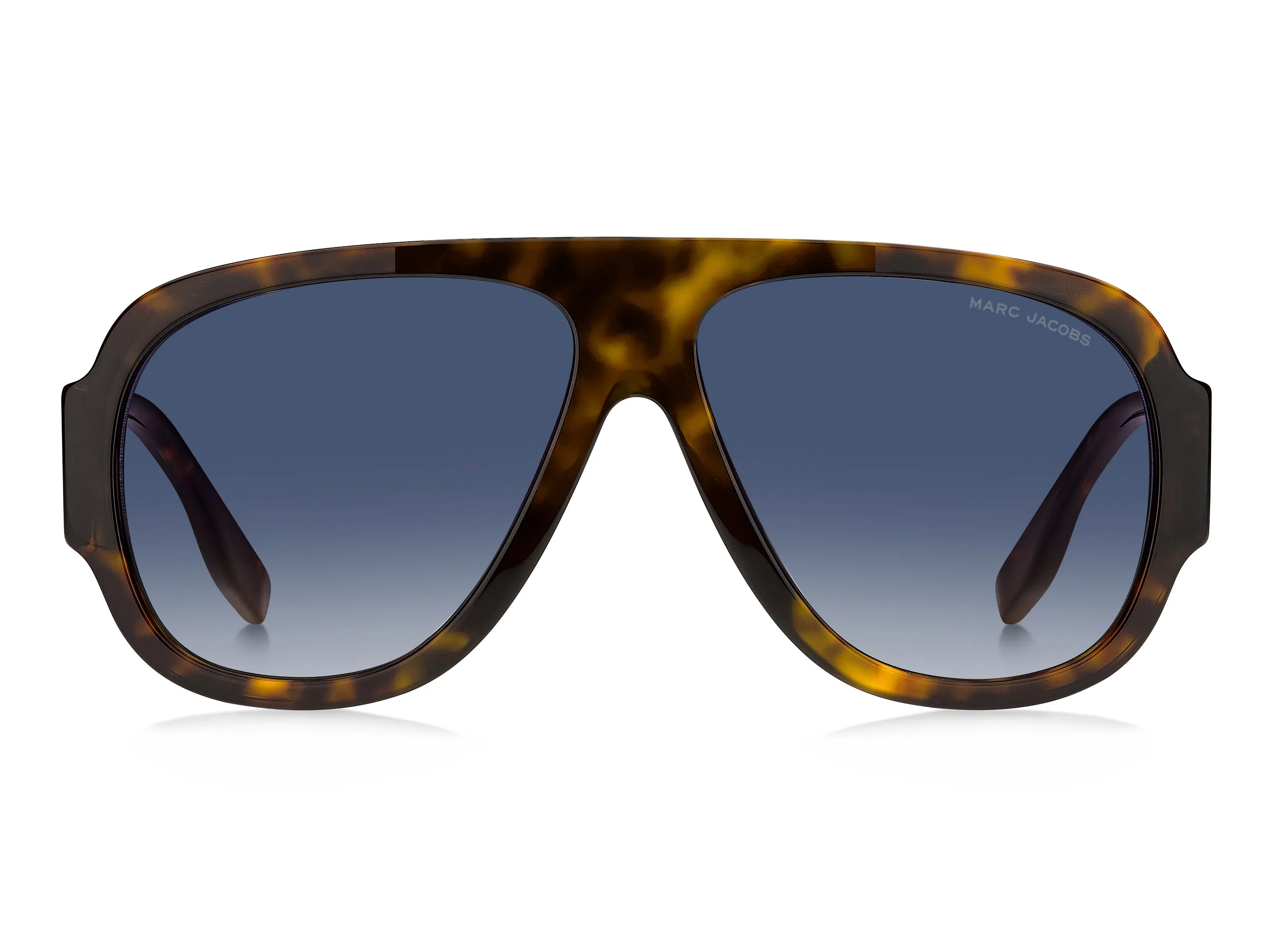 Marc Jacobs MARC 843/S 086/08 Occhiali da sole Acetato Havana Blu Pilot Normale Sfumato - immagine 2