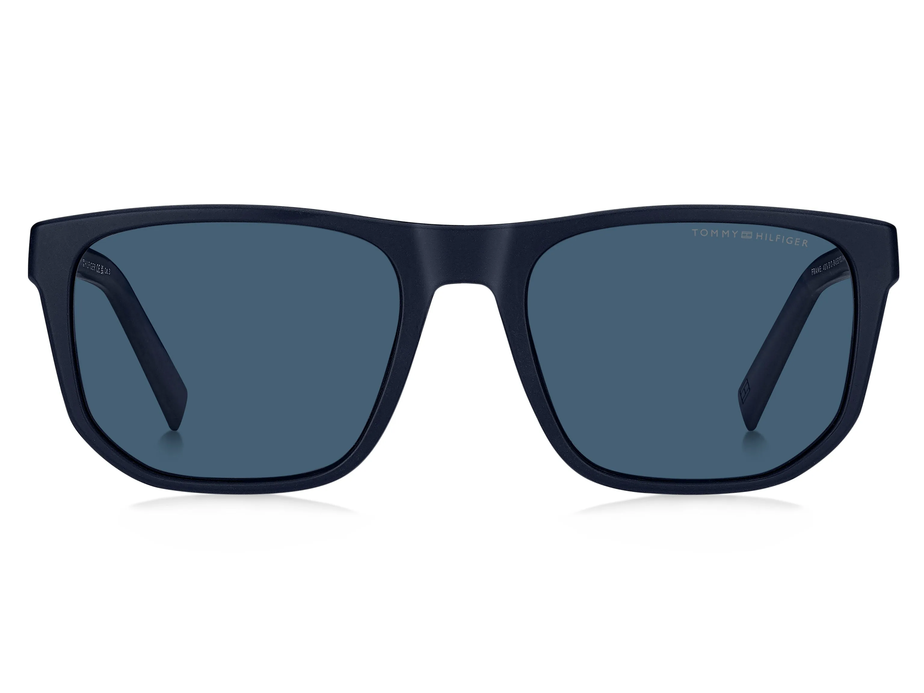 Tommy Hilfiger TH 2200/S PJP/KU Occhiali da sole Eco-poliammide Blu Blu Squadrata Normale - immagine 2