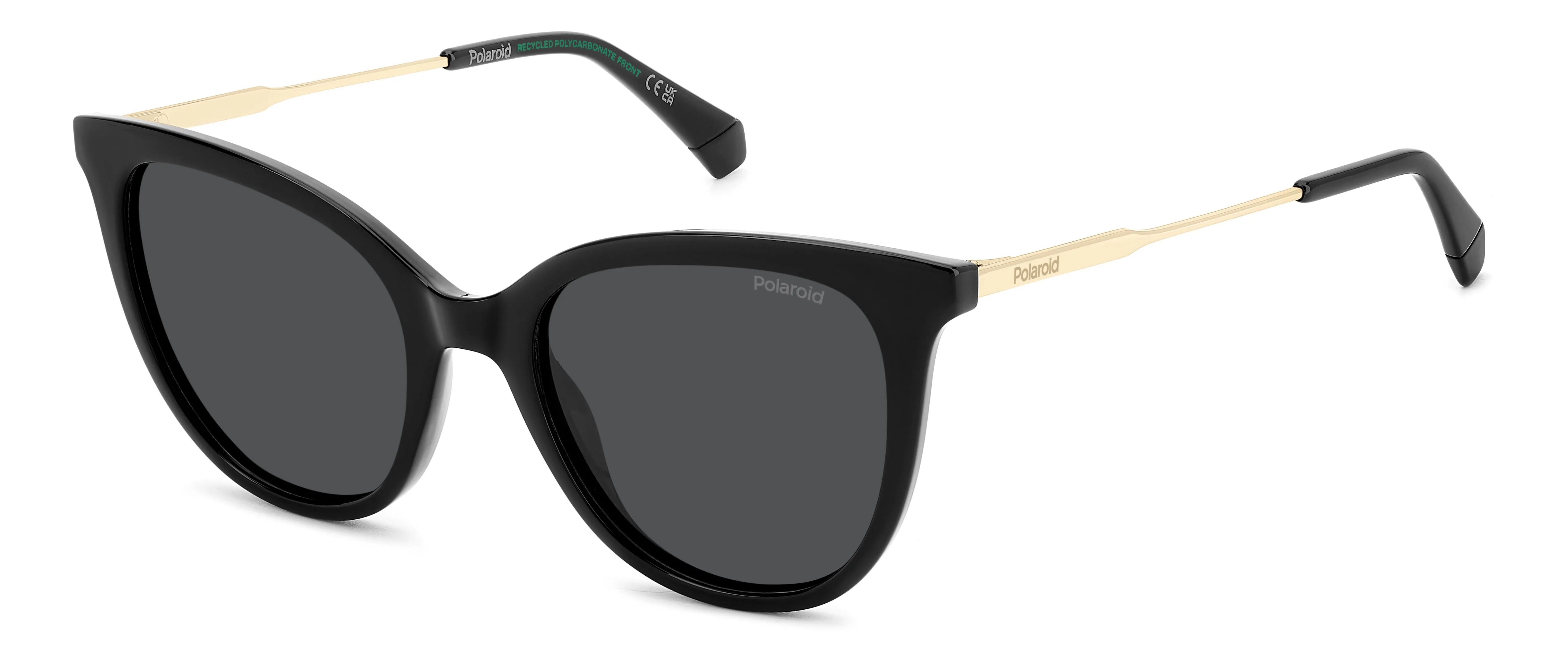 Polaroid PLD 4184/S/X 807/M9 Occhiali da sole Policarbonato Nero Grigio Squadrata Polarizzata - immagine 1