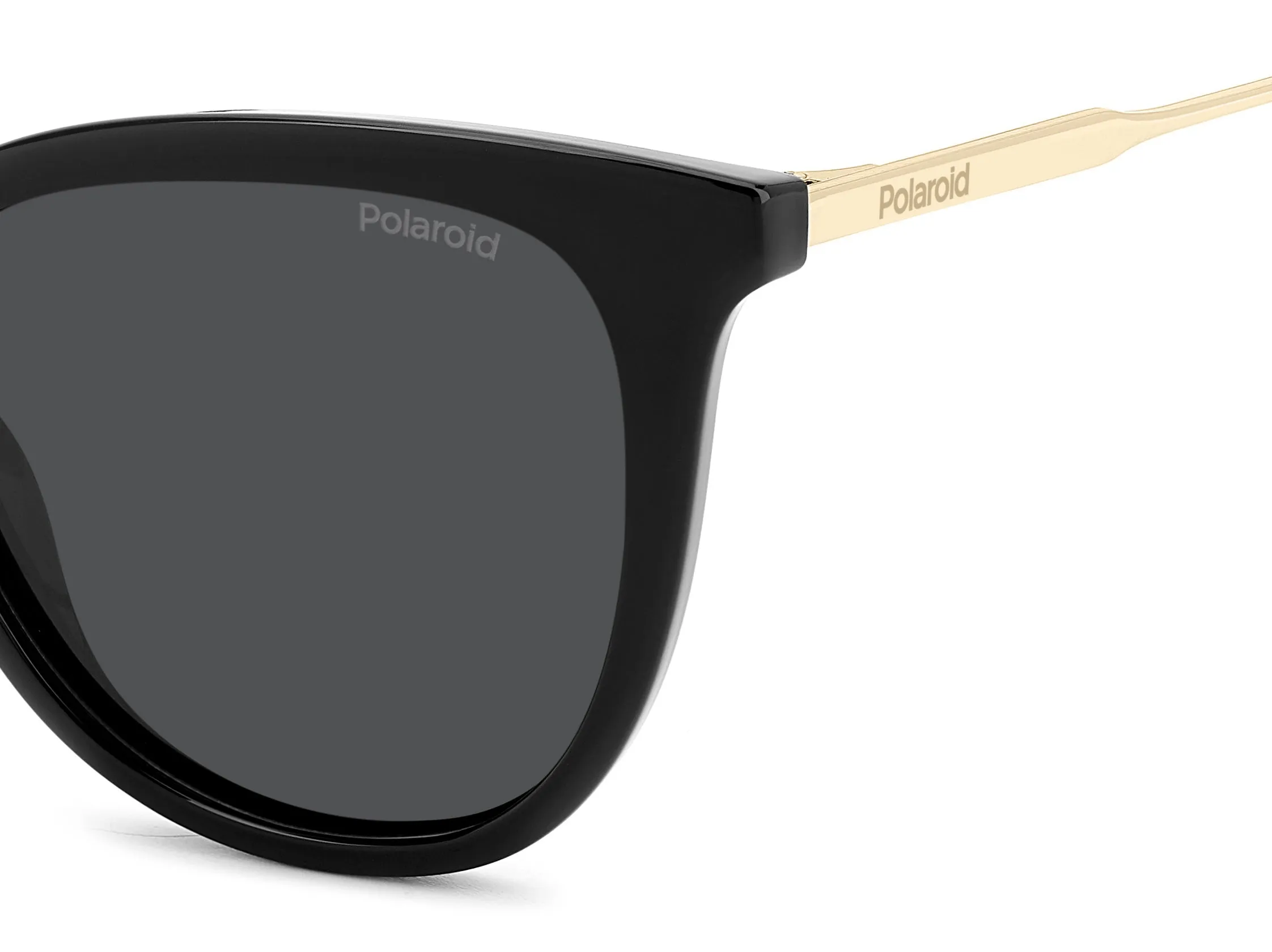 Polaroid PLD 4184/S/X 807/M9 Occhiali da sole Policarbonato Nero Grigio Squadrata Polarizzata - immagine 4