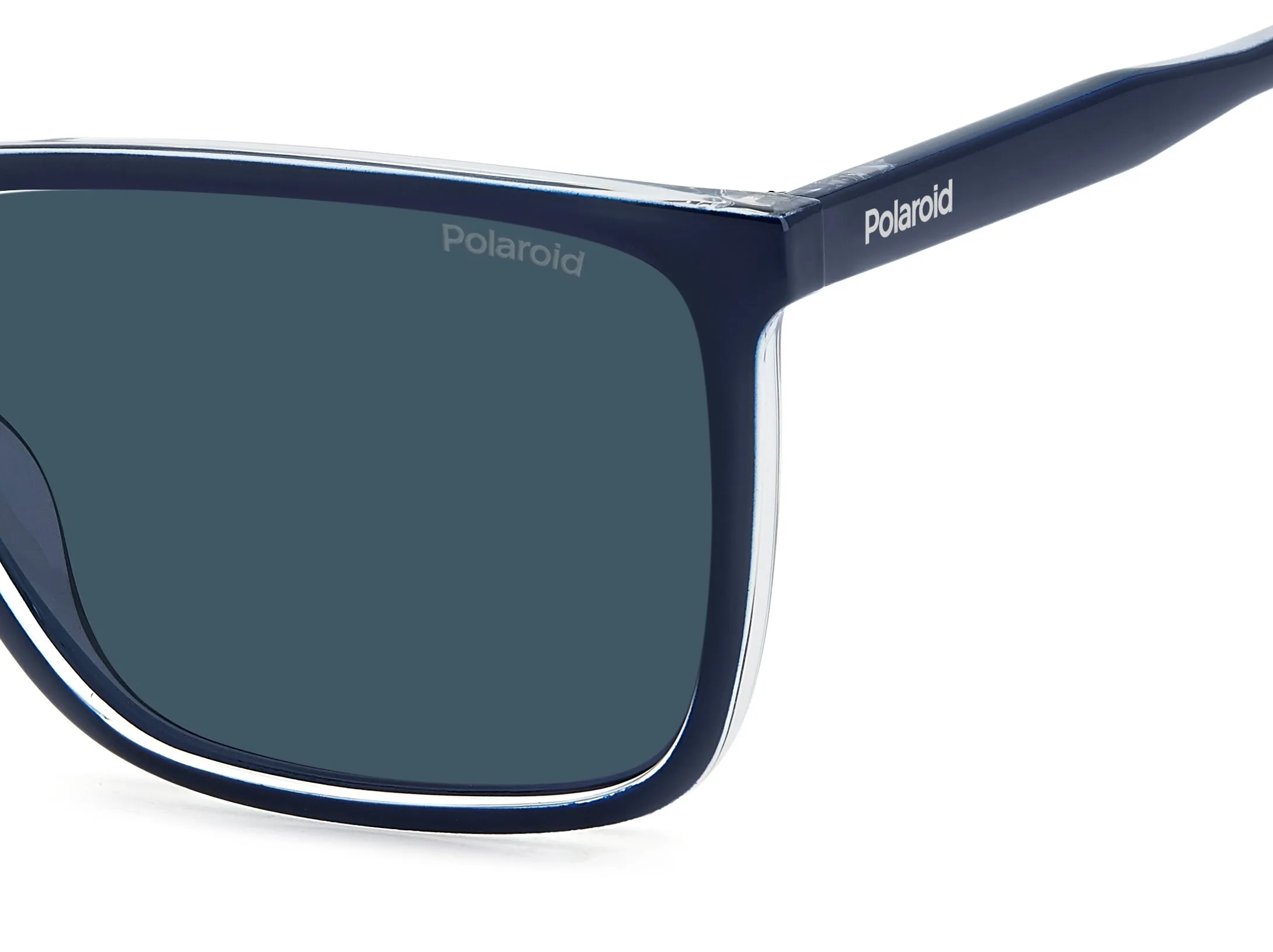 Polaroid PLD 4180/S OXZ/C3 Occhiali da sole Policarbonato Blu Blu Squadrata Polarizzata - immagine 4