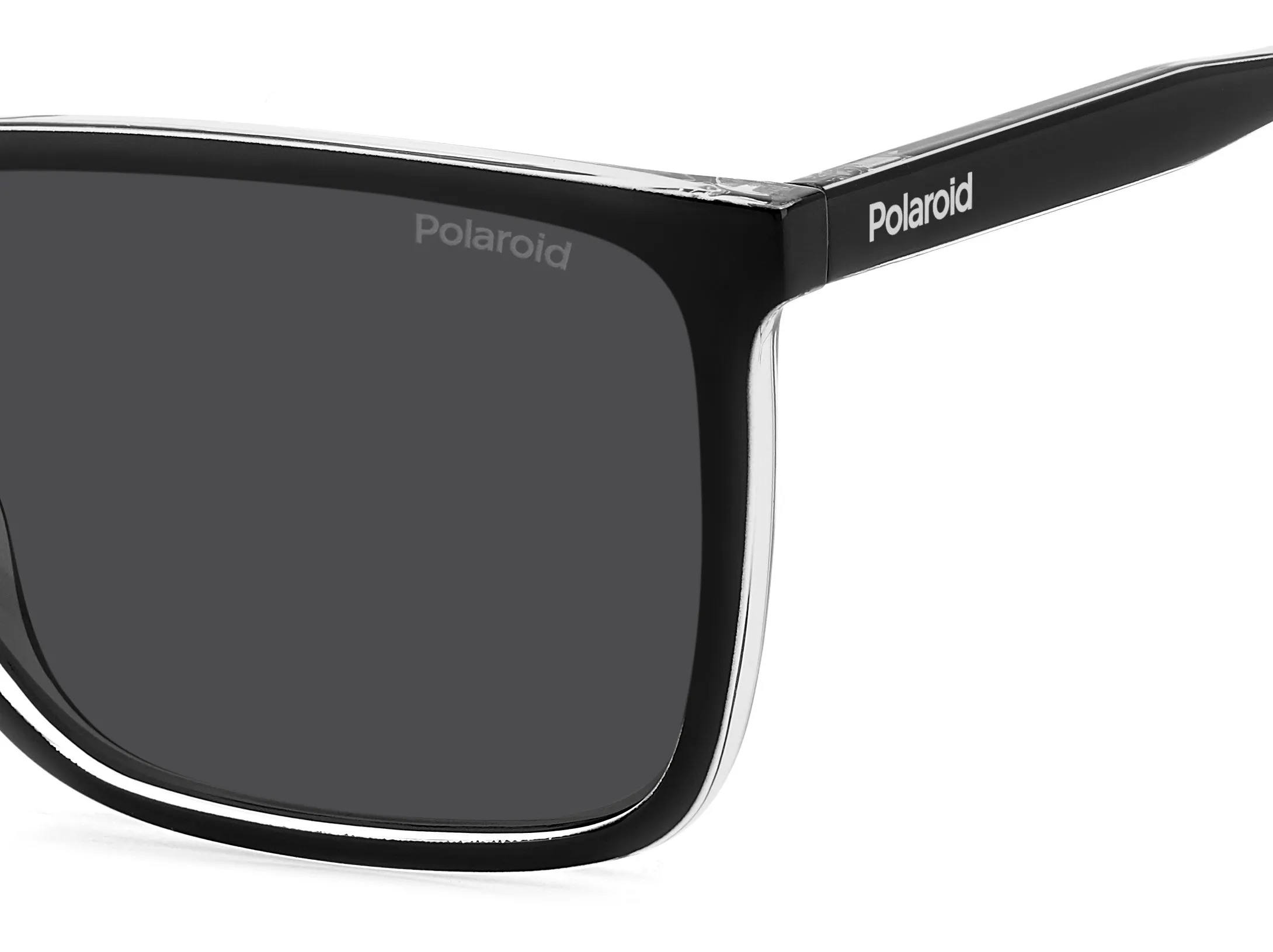 Polaroid PLD 4180/S 7C5/M9 Occhiali da sole Policarbonato Nero Grigio Squadrata Polarizzata - immagine 4