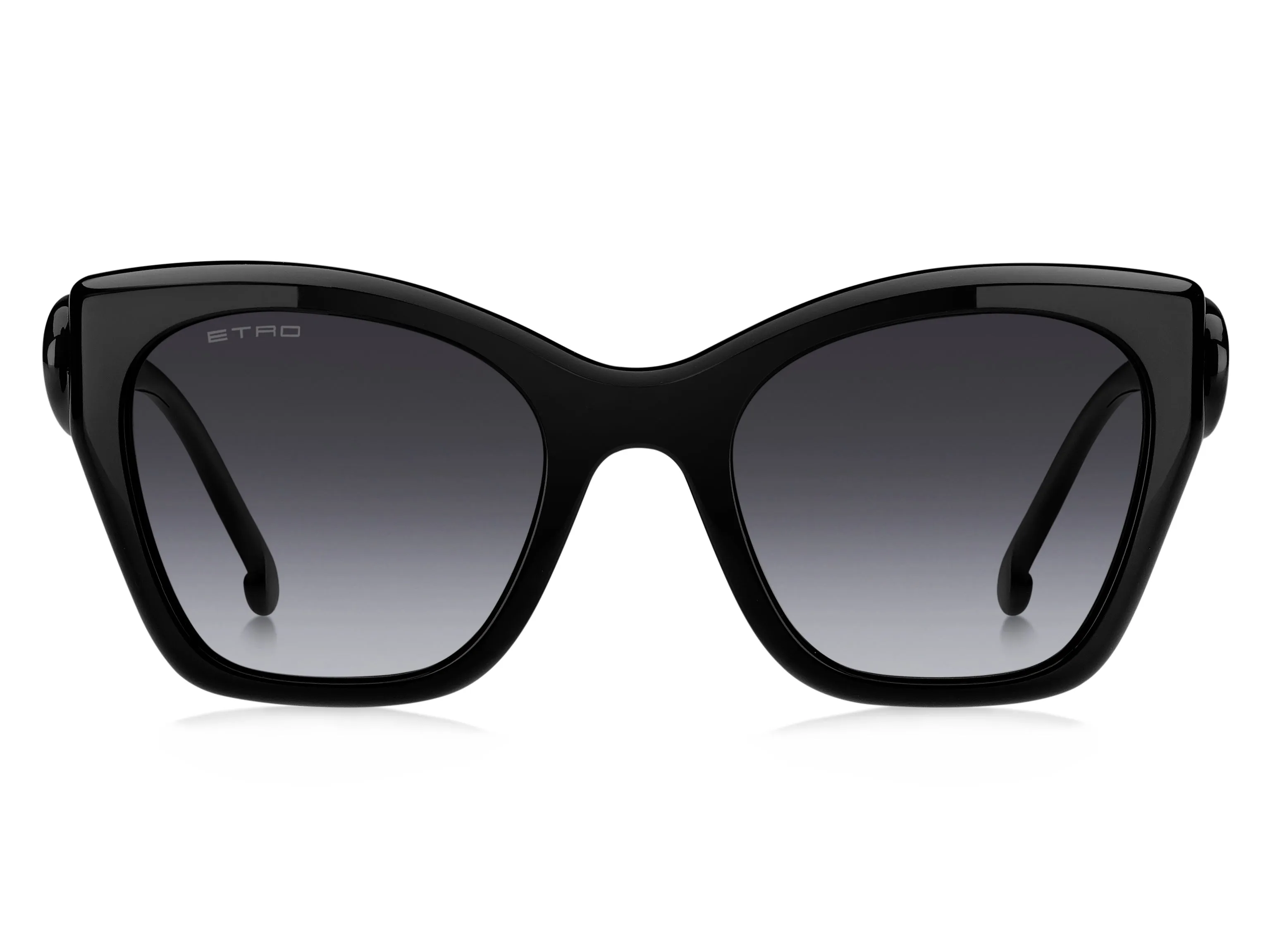 ETRO ETRO 0084/S 807/9O Occhiali da sole Acetato Nero Grigio Squadrata Normale Sfumato - immagine 2