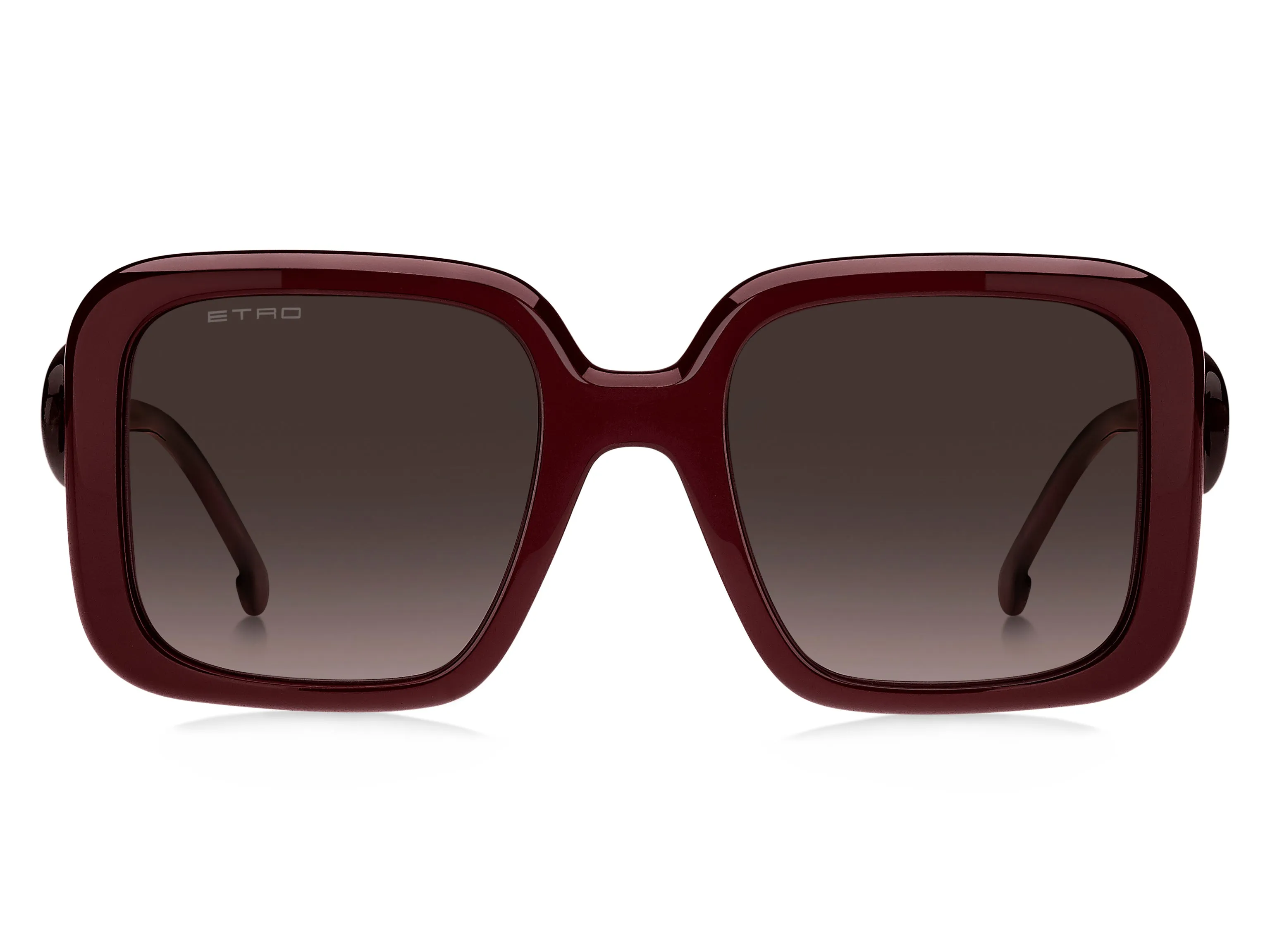 ETRO ETRO 0083/S LHF/HA Occhiali da sole Acetato Marrone Squadrata Normale Sfumato - immagine 2
