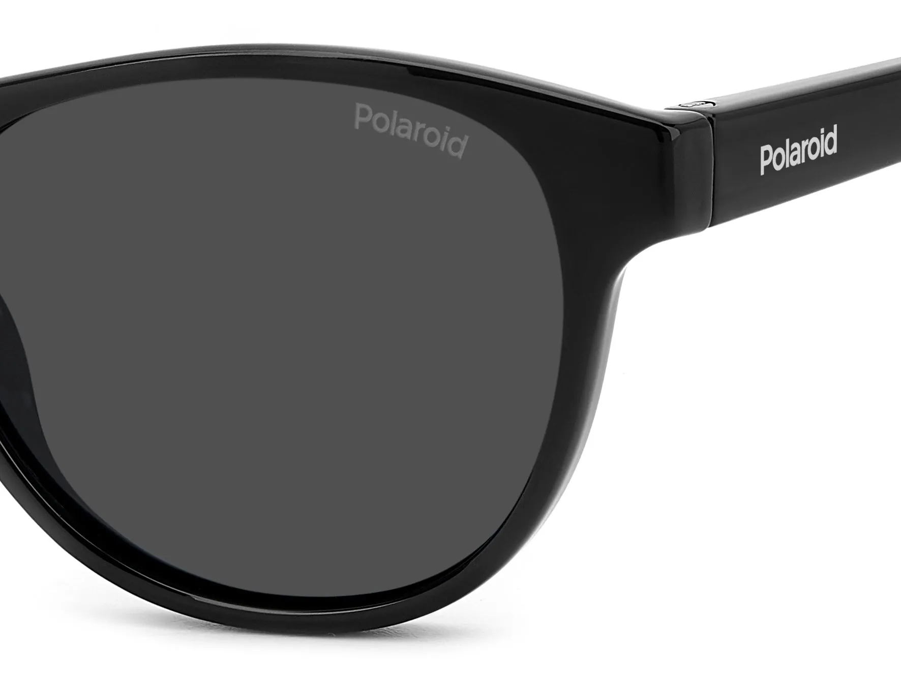Polaroid Junior Polaroid PLD 8066/S 807/M9 Occhiali da sole bambino Policarbonato Nero Grigio Squadrata Polarizzata - immagine 4