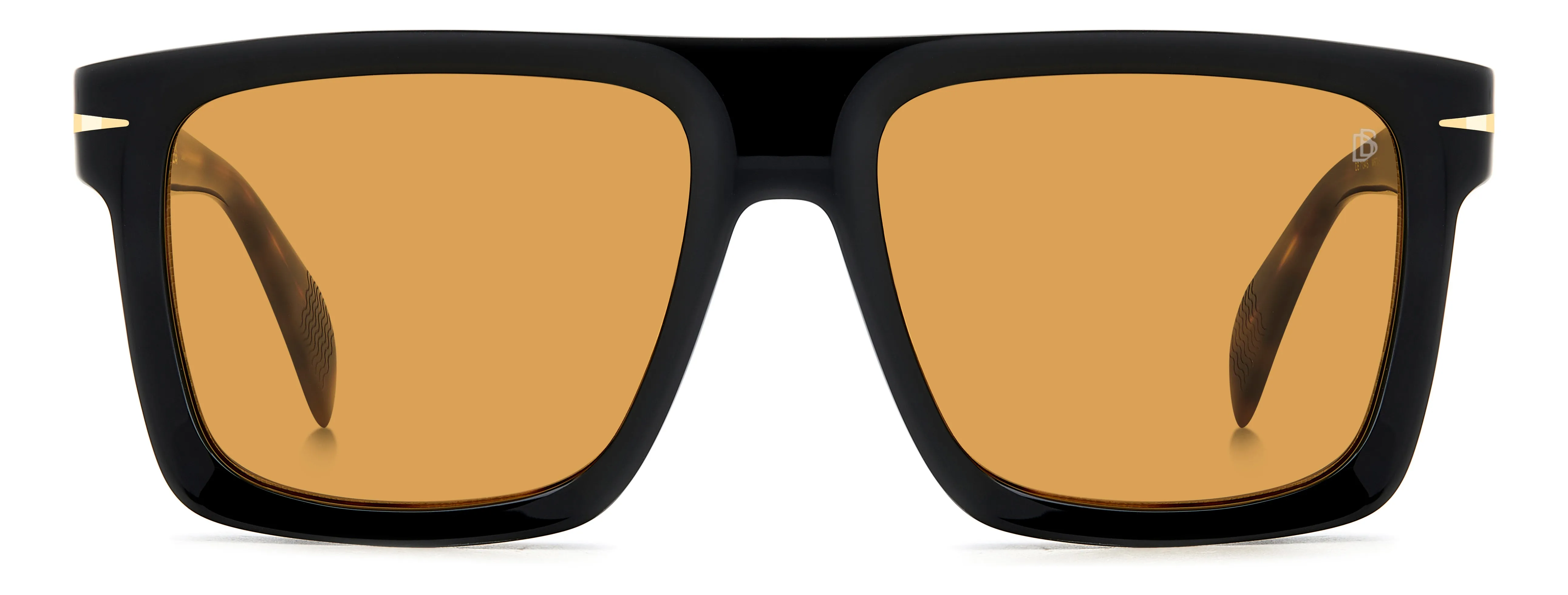 DAVID BECKHAM DB 7134/S WR7/VS Occhiali da sole Acetato Nero Squadrata Normale - immagine 2