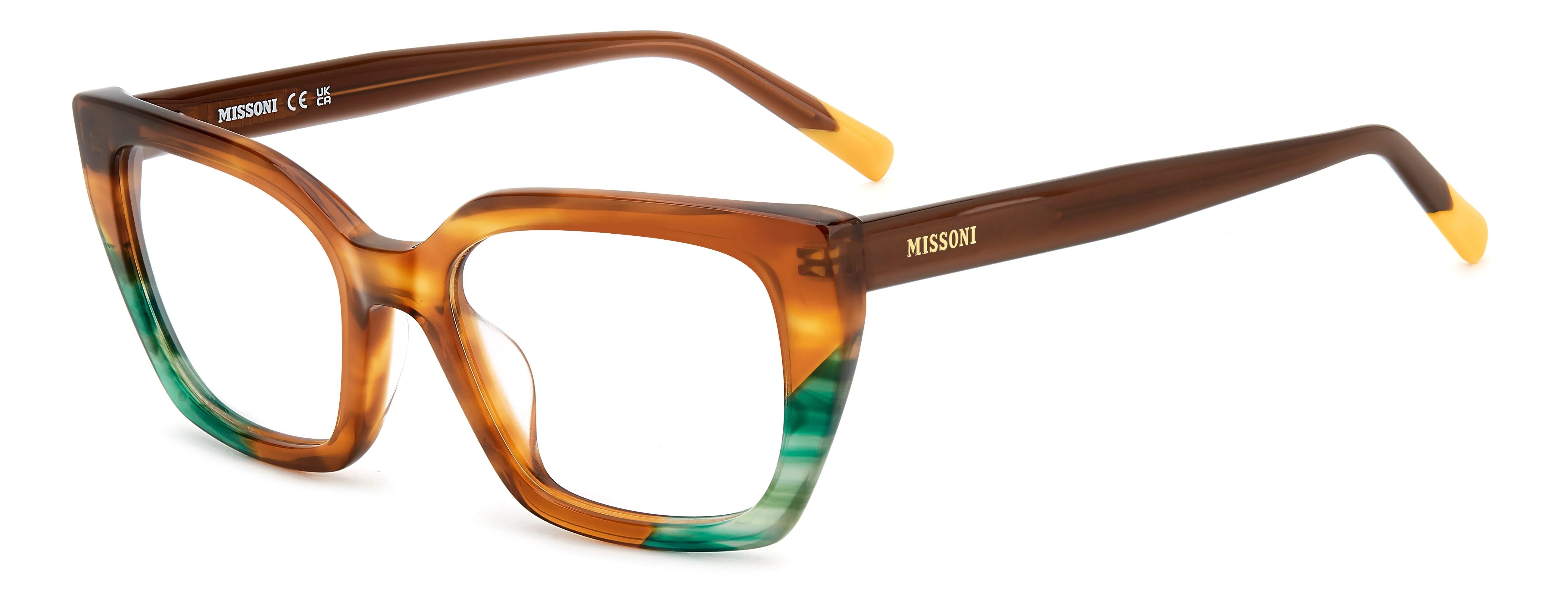 Missoni MIS 0225/G XL7 Montature da vista Acetato Marrone Squadrata Normale - immagine 1