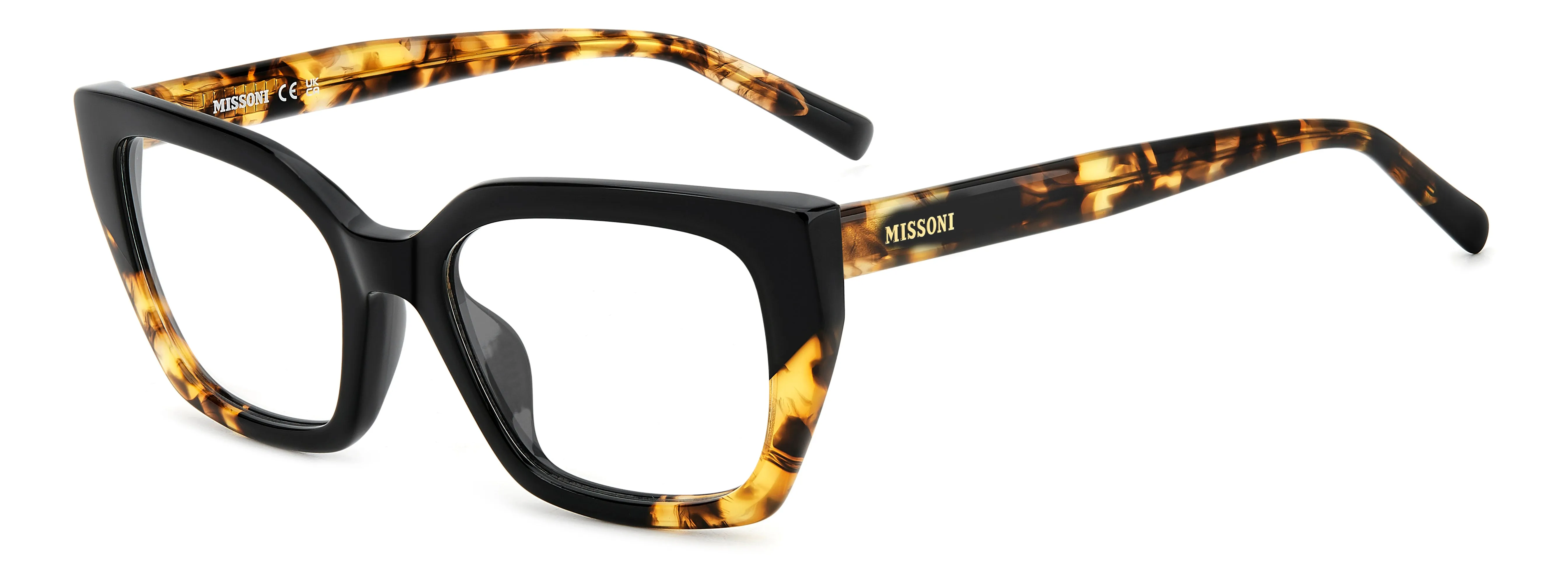 Missoni MIS 0225/G WR7 Montature da vista Acetato Nero Squadrata Normale - immagine 1