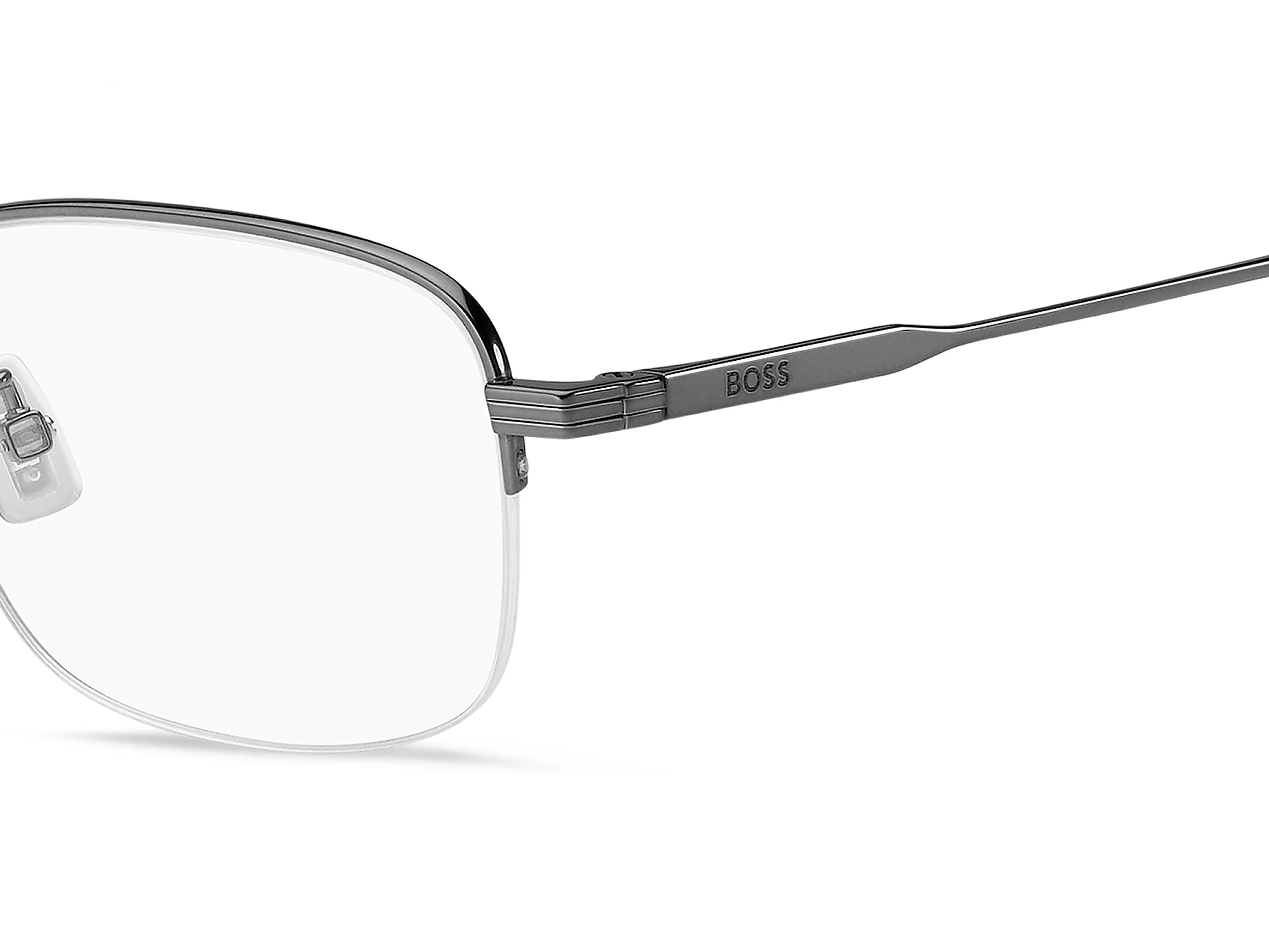 Hugo Boss BOSS 1799/F KJ1 Montature da vista Titanio Rutenio Squadrata Normale - immagine 3