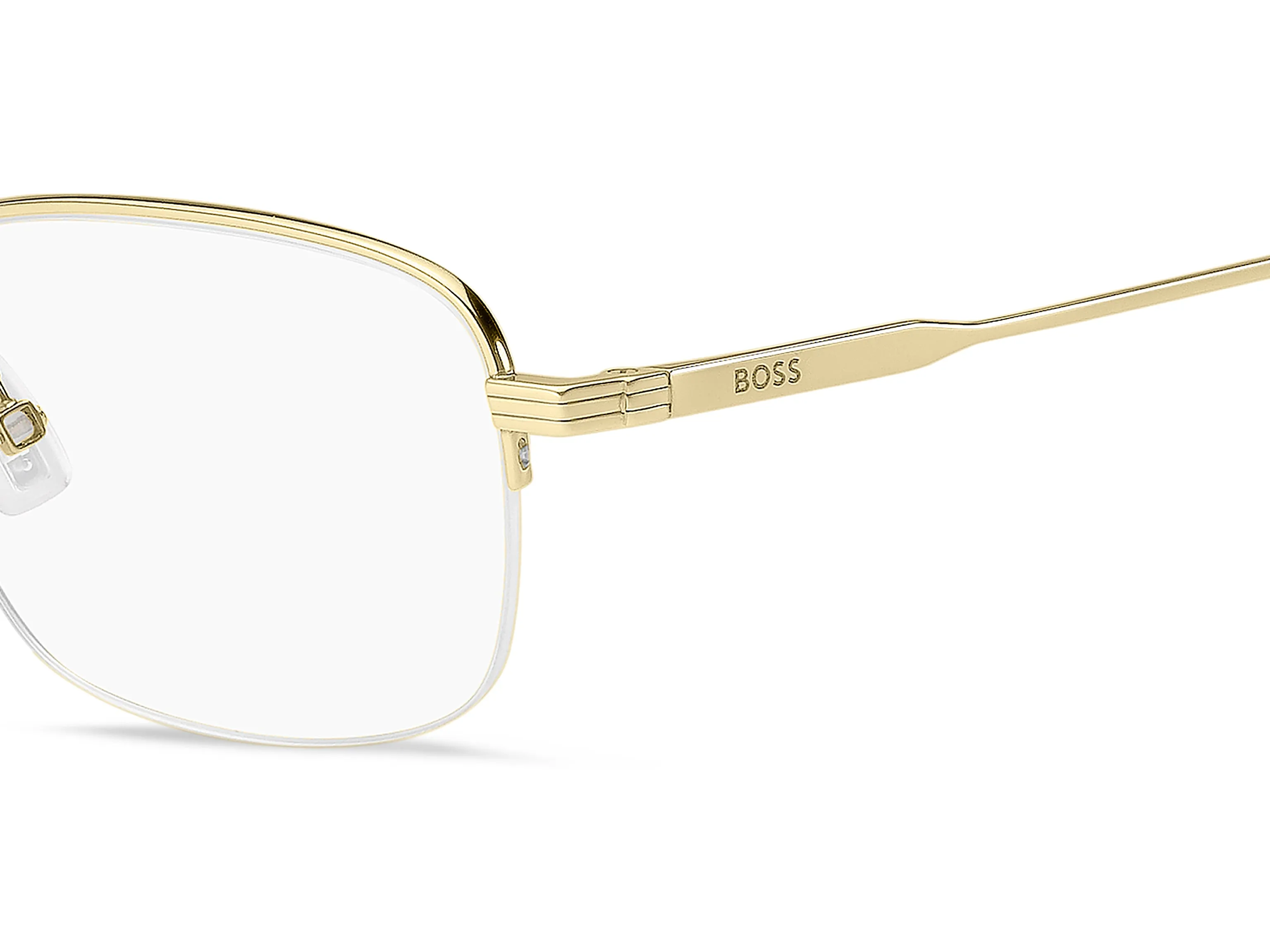 Hugo Boss BOSS 1799/F J5G Montature da vista Titanio Oro Squadrata Normale - immagine 3