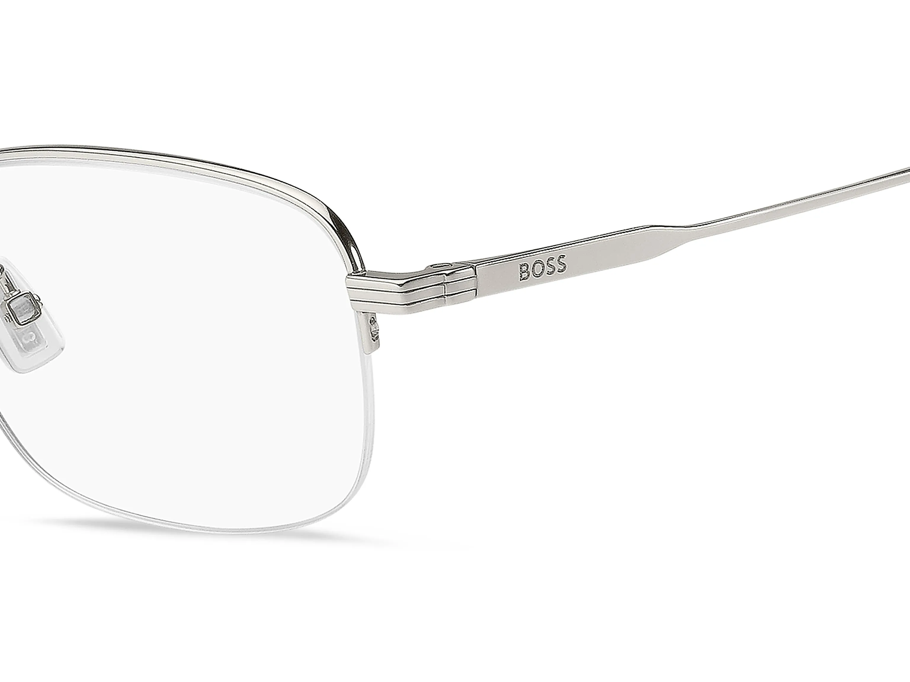 Hugo Boss BOSS 1799/F 010 Montature da vista Titanio Palladio Squadrata Normale - immagine 3