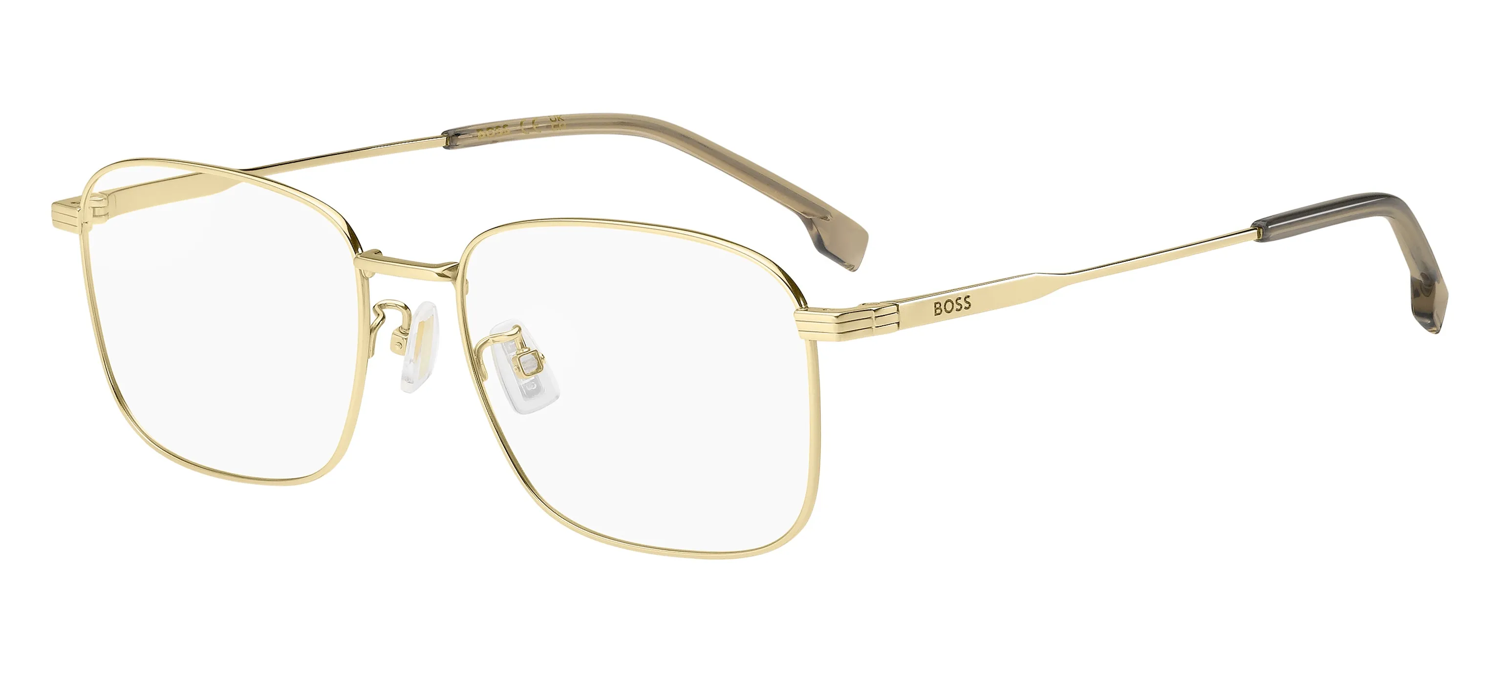 Hugo Boss BOSS 1798/F J5G Montature da vista Titanio Oro Squadrata Normale - immagine 1