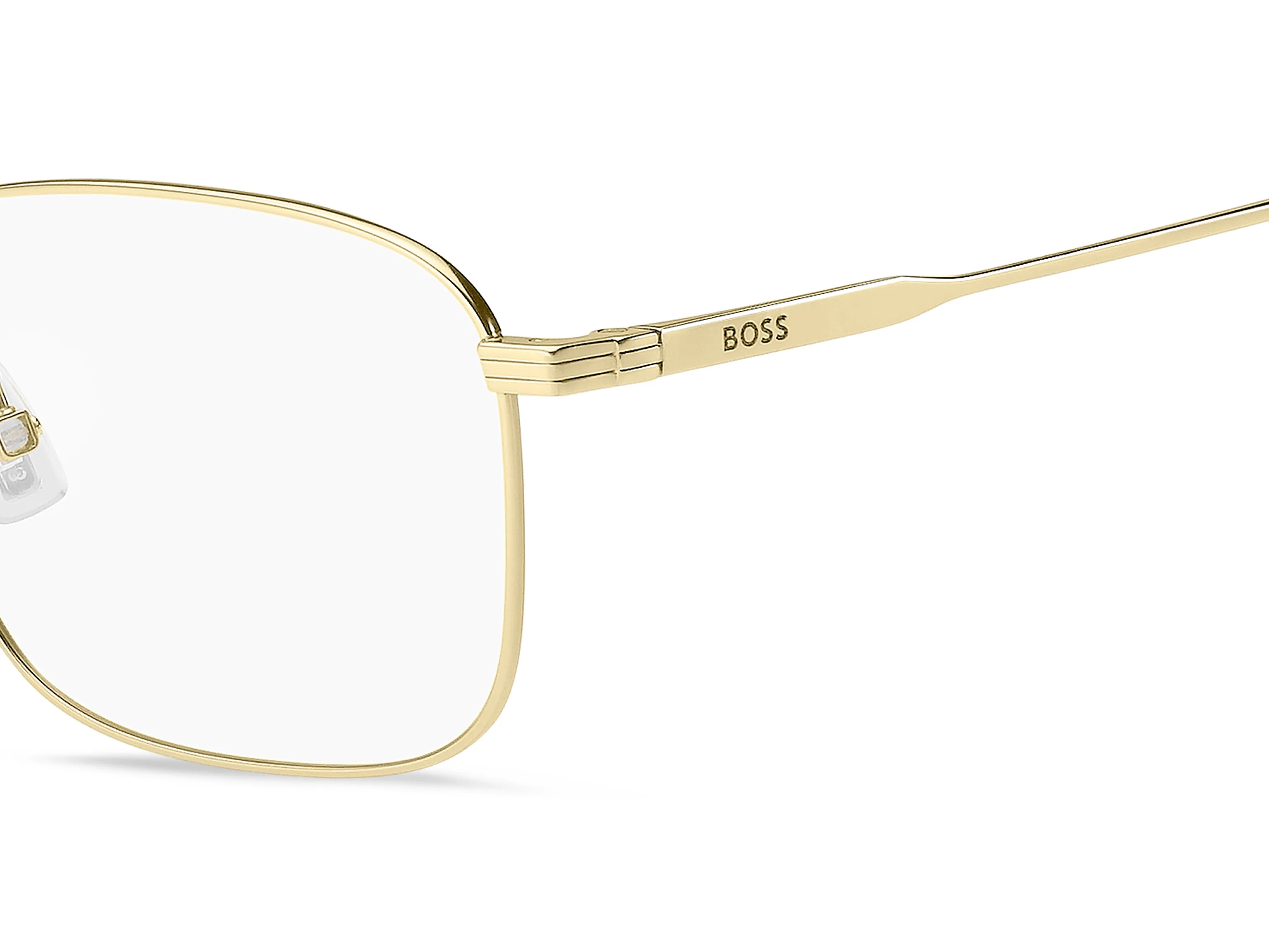 Hugo Boss BOSS 1798/F J5G Montature da vista Titanio Oro Squadrata Normale - immagine 3