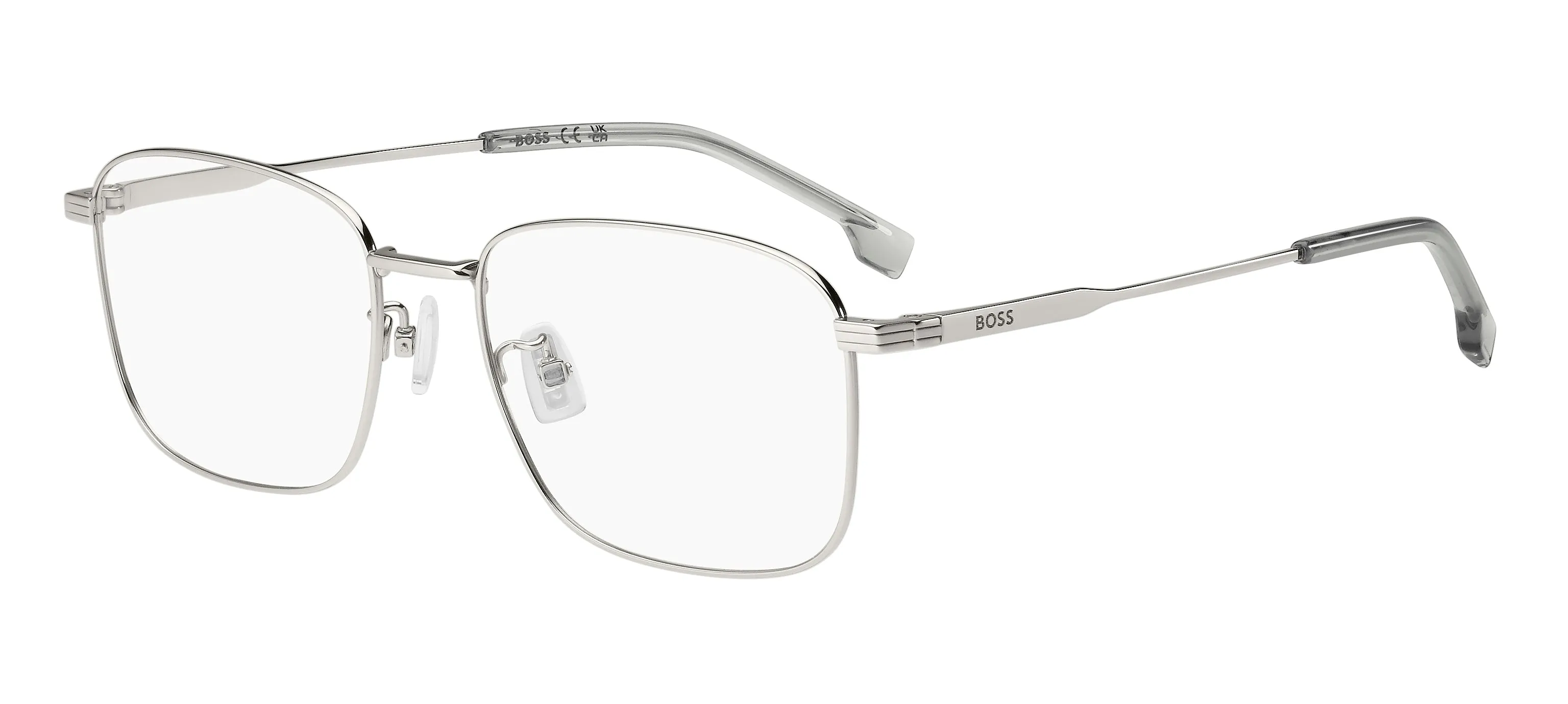 Hugo Boss BOSS 1798/F 010 Montature da vista Titanio Palladio Squadrata Normale - immagine 1