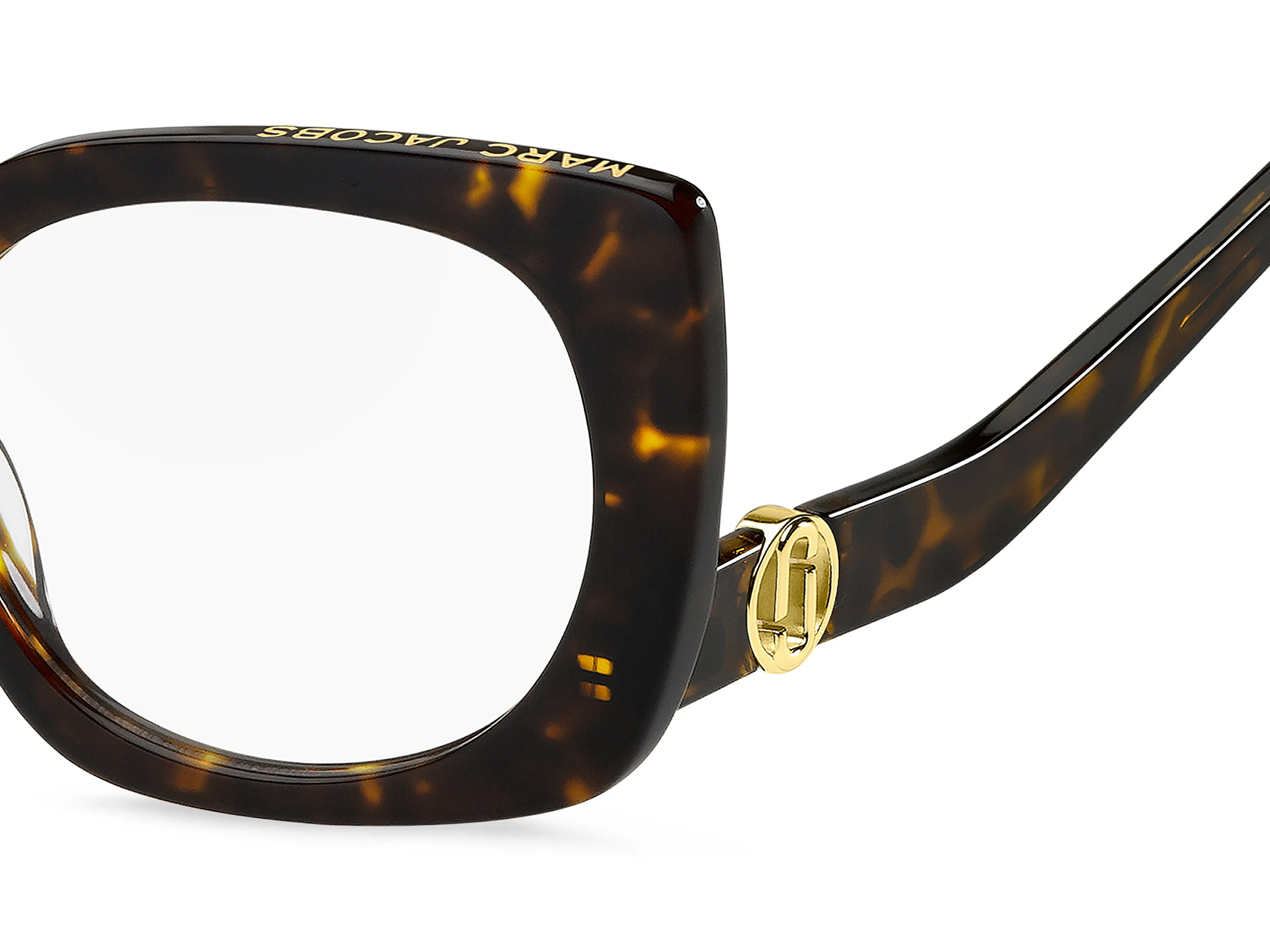 Marc Jacobs MARC 810 086 Montature da vista Acetato Havana Squadrata Normale - immagine 3