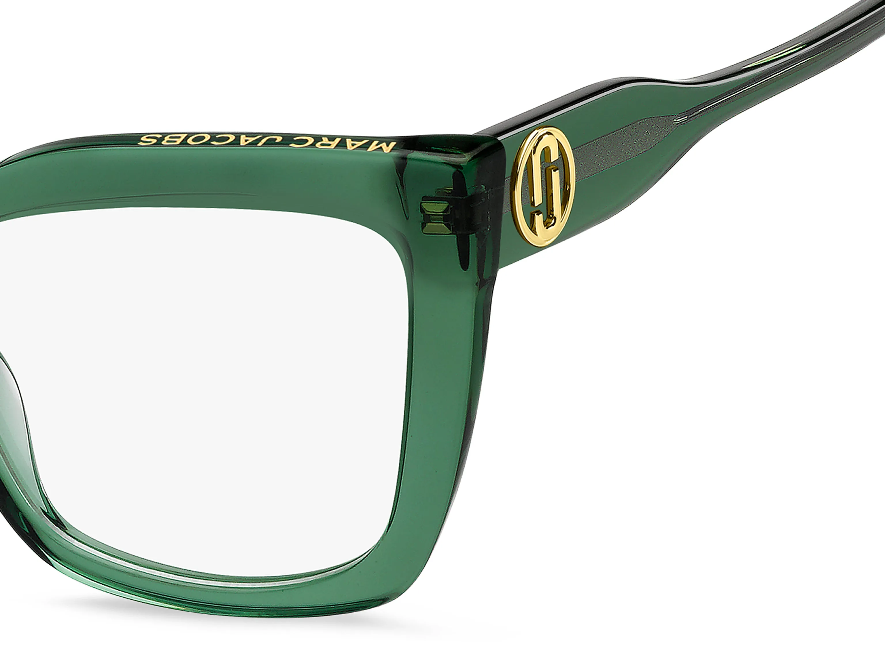 Marc Jacobs MARC 813 1ED Montature da vista Acetato Verde Squadrata Normale - immagine 3