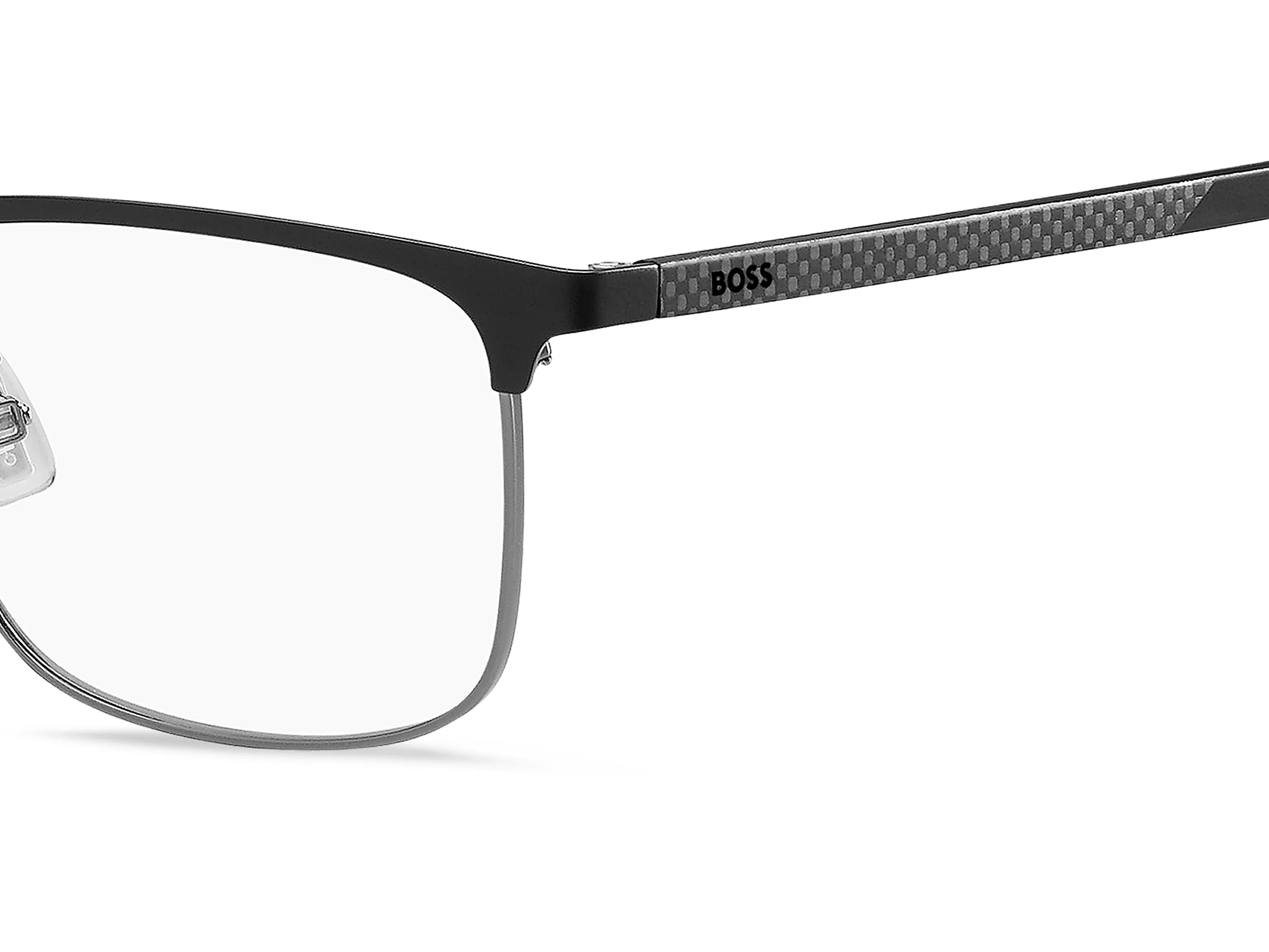 Hugo Boss BOSS 1802/F RZZ Montature da vista Metallo Nero Squadrata Normale - immagine 3
