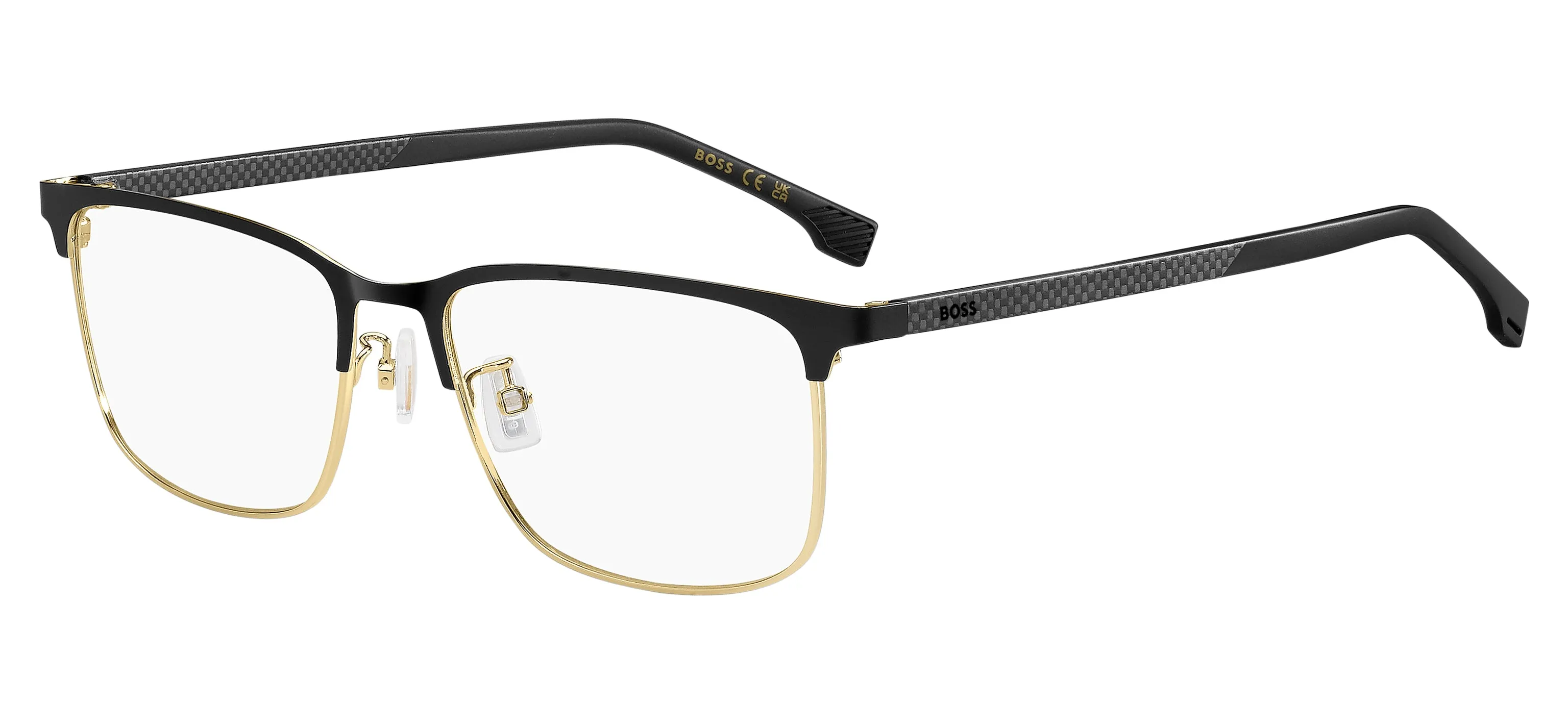 Hugo Boss BOSS 1802/F I46 Montature da vista Metallo Nero Squadrata Normale - immagine 1