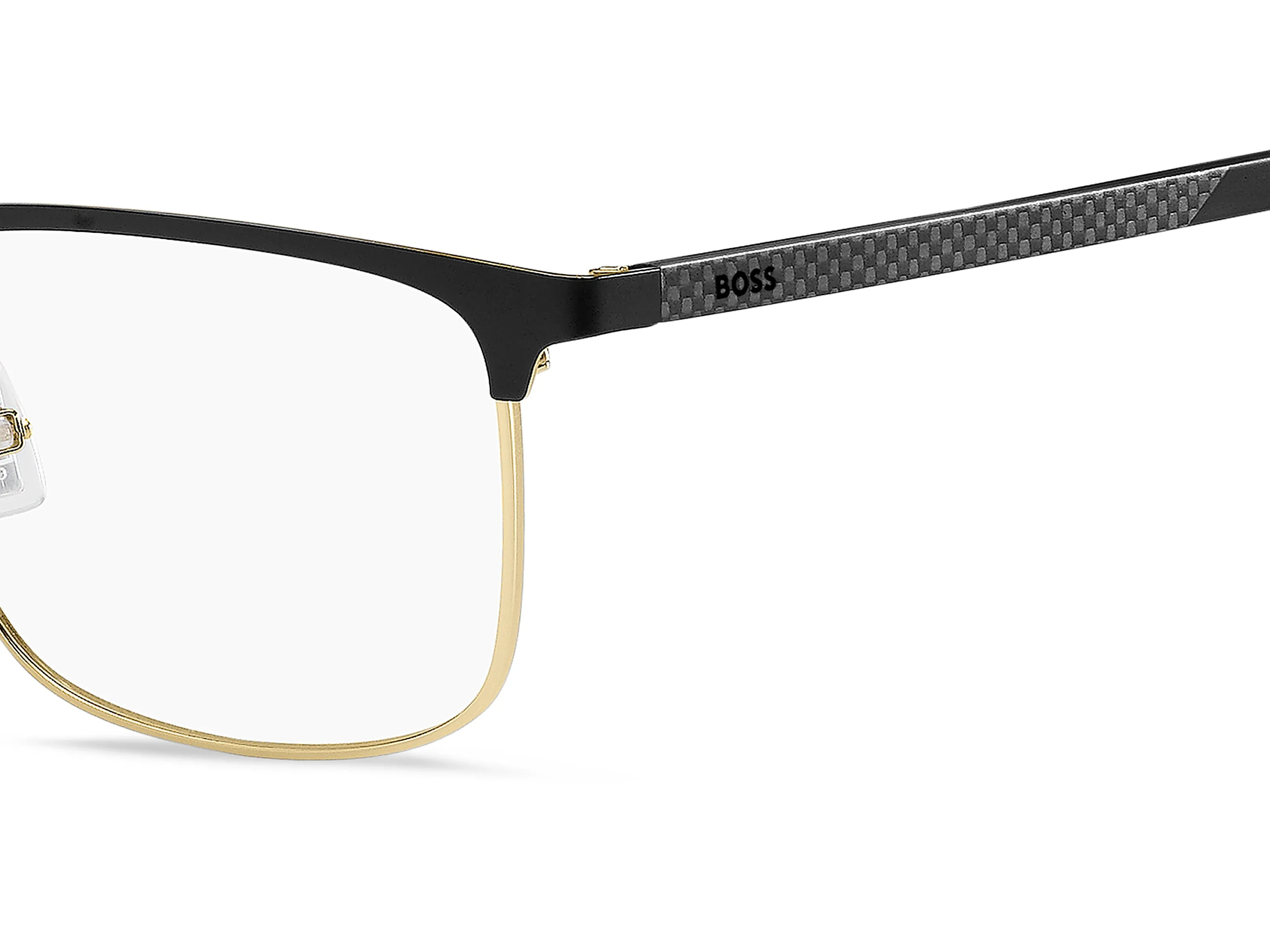 Hugo Boss BOSS 1802/F I46 Montature da vista Metallo Nero Squadrata Normale - immagine 3