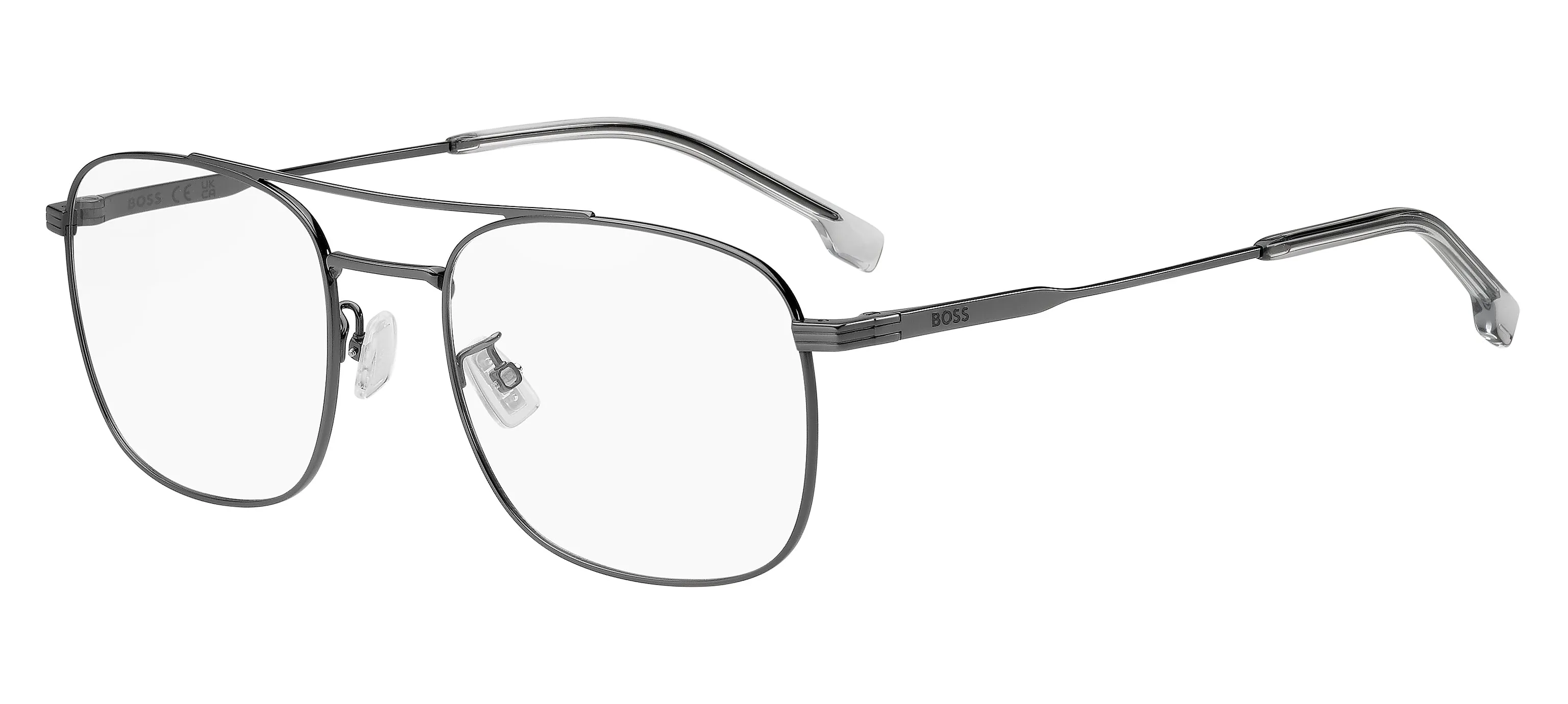 Hugo Boss BOSS 1771/G V81 Montature da vista Titanio Rutenio Squadrata Normale - immagine 1