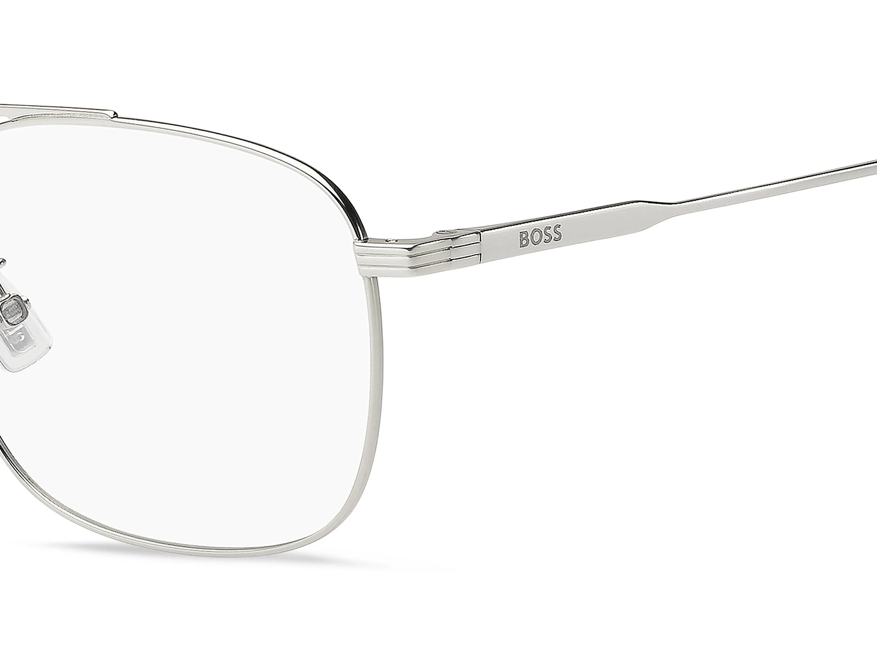 Hugo Boss BOSS 1771/G 010 Montature da vista Titanio Palladio Squadrata Normale - immagine 3