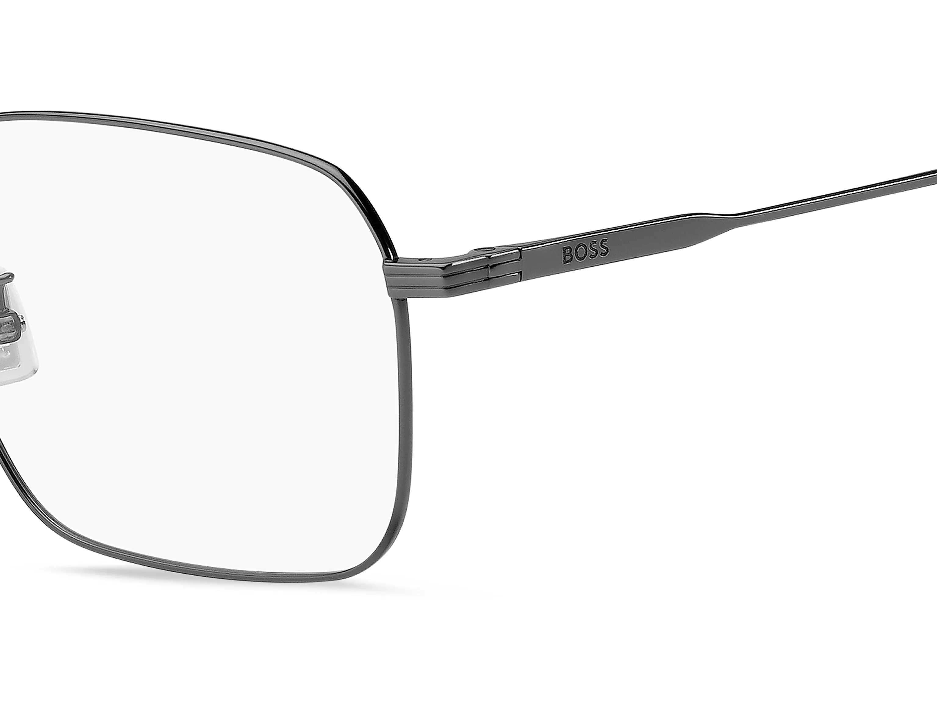 Hugo Boss BOSS 1772/G V81 Montature da vista Titanio Rutenio Squadrata Normale - immagine 3
