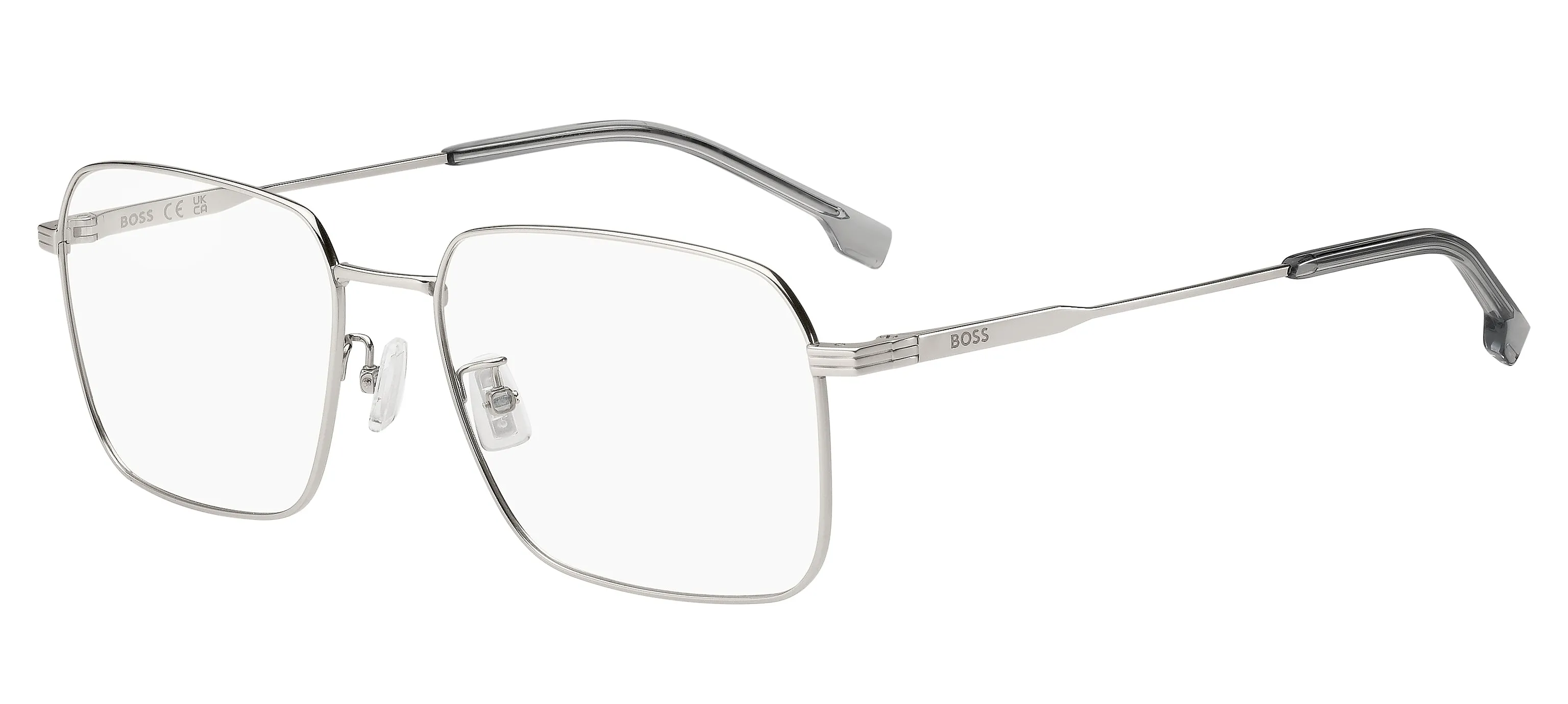 Hugo Boss BOSS 1772/G 010 Montature da vista Titanio Palladio Squadrata Normale - immagine 1