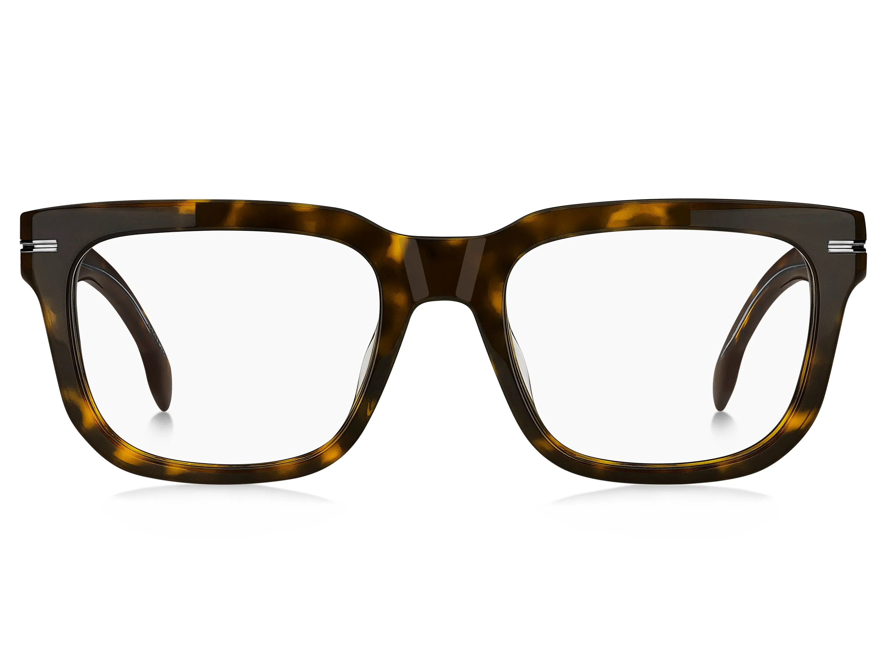 Hugo Boss BOSS 1746/G 086 Montature da vista Acetato Havana Squadrata Normale - immagine 2