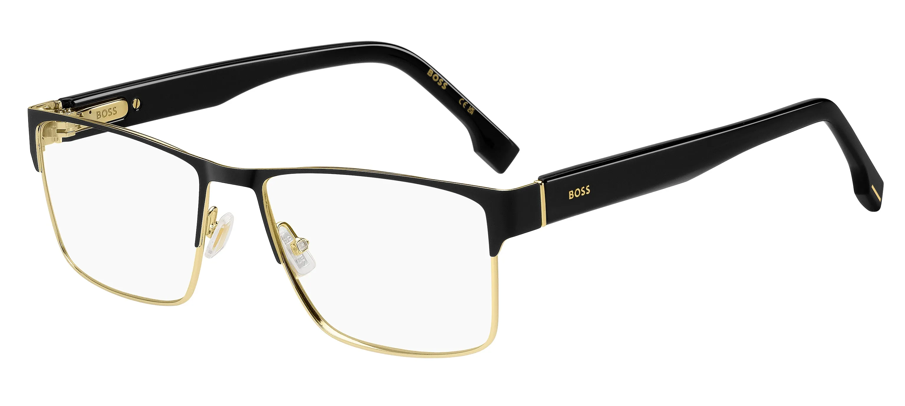 Hugo Boss BOSS 1764 I46 Montature da vista Metallo Nero Squadrata Normale - immagine 1