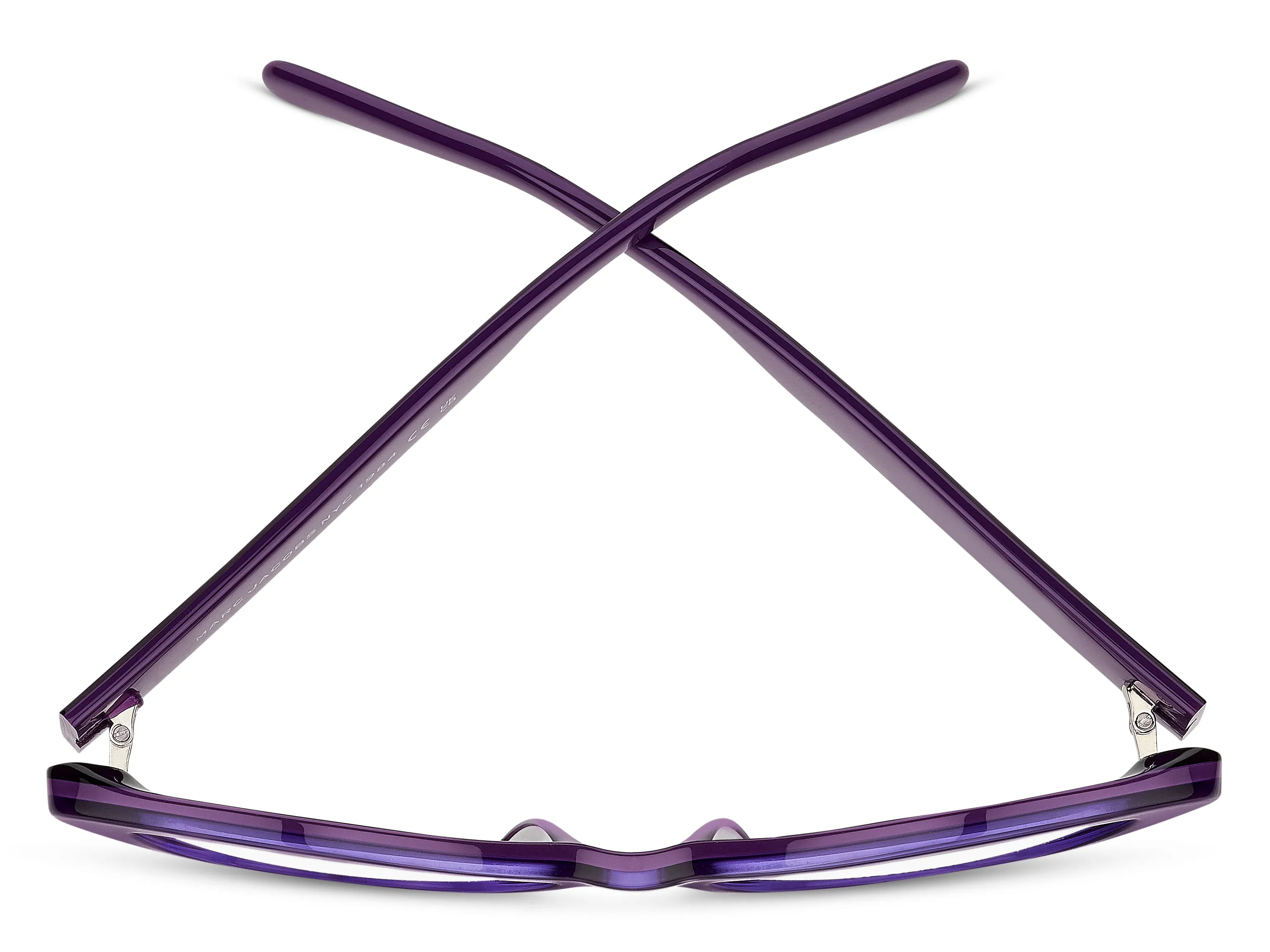 Marc Jacobs MARC 802 RY8 Montature da vista Acetato Viola Squadrata Normale - immagine 3