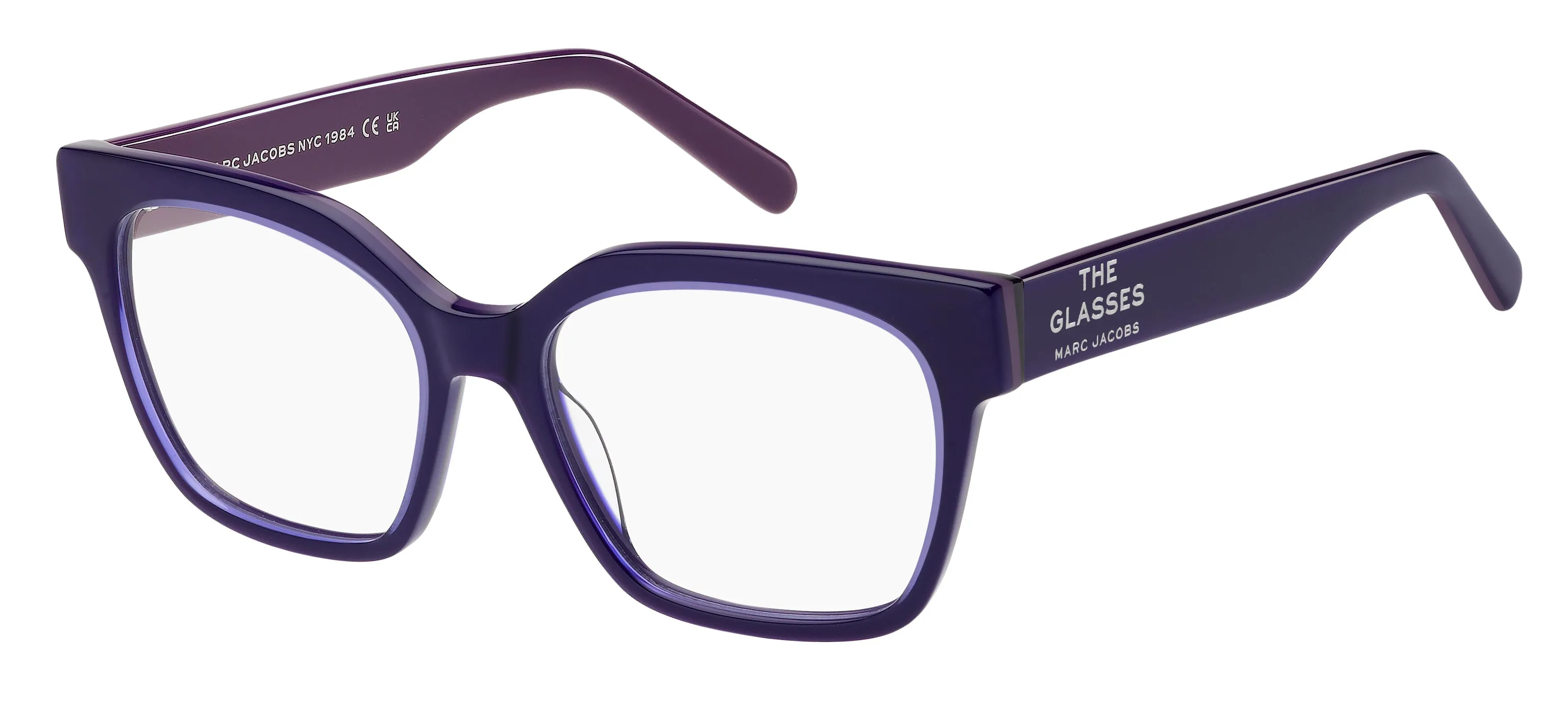 Marc Jacobs MARC 801 RY8 Montature da vista Acetato Viola Squadrata Normale - immagine 1