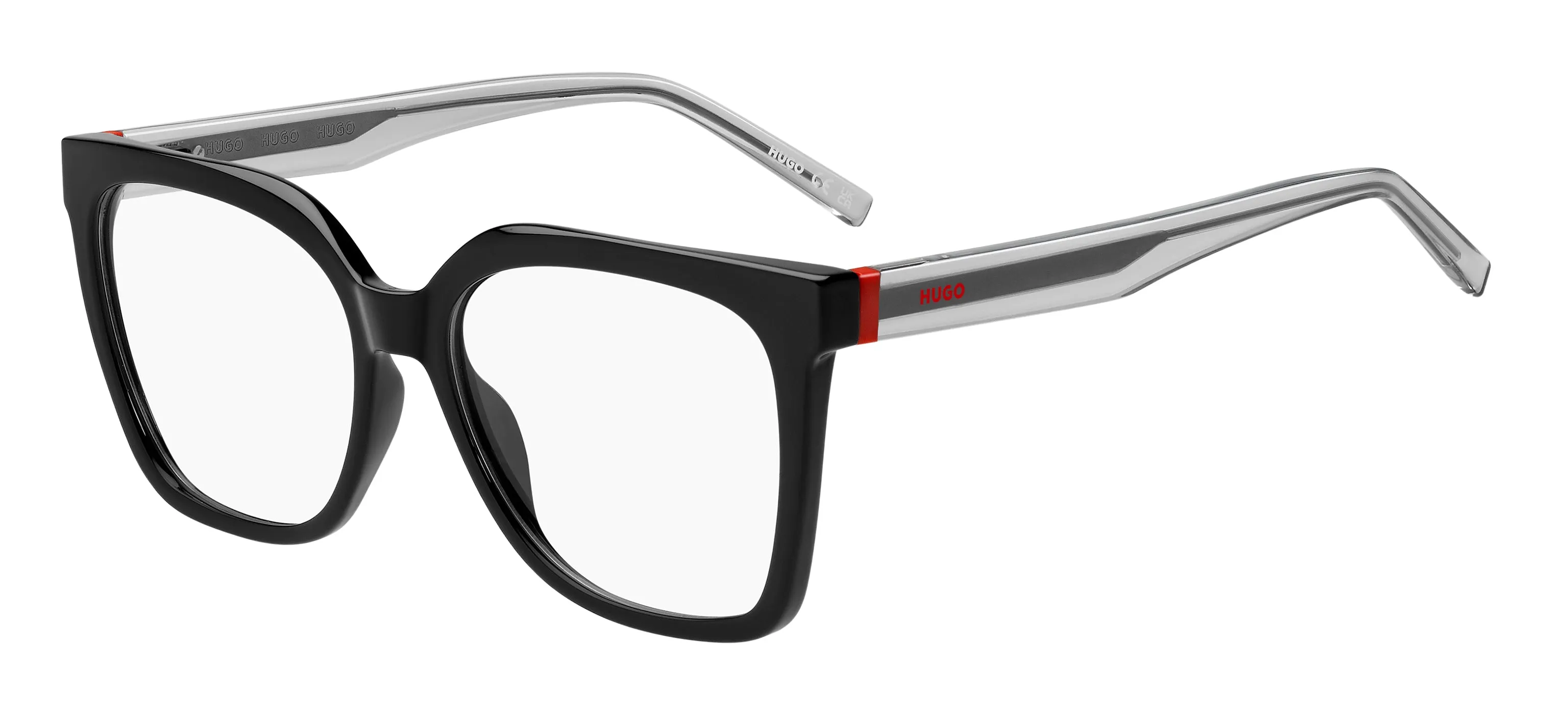 Hugo Boss HG 1363 807 Montature da vista Acetato Nero Squadrata Normale - immagine 1