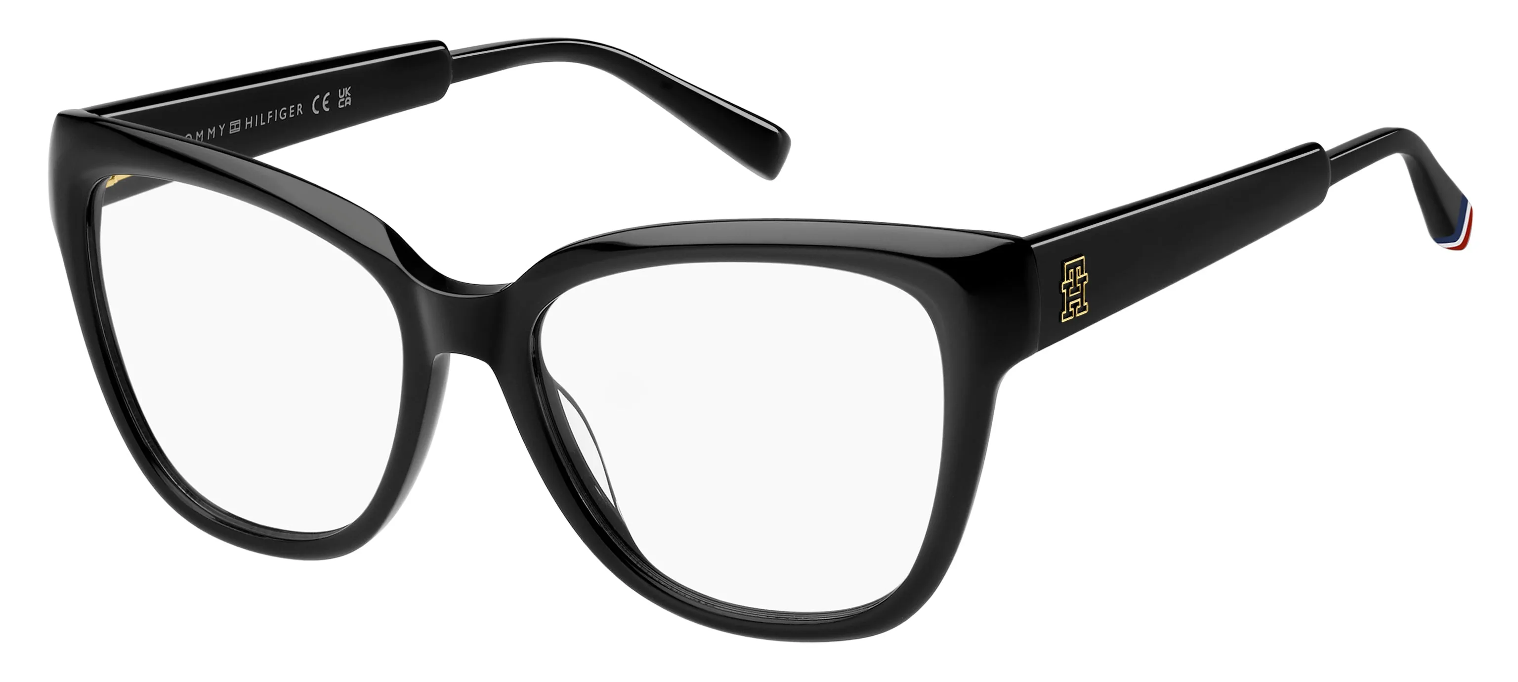 Tommy Hilfiger TH 2209 807 Montature da vista Acetato Nero Squadrata Normale - immagine 1