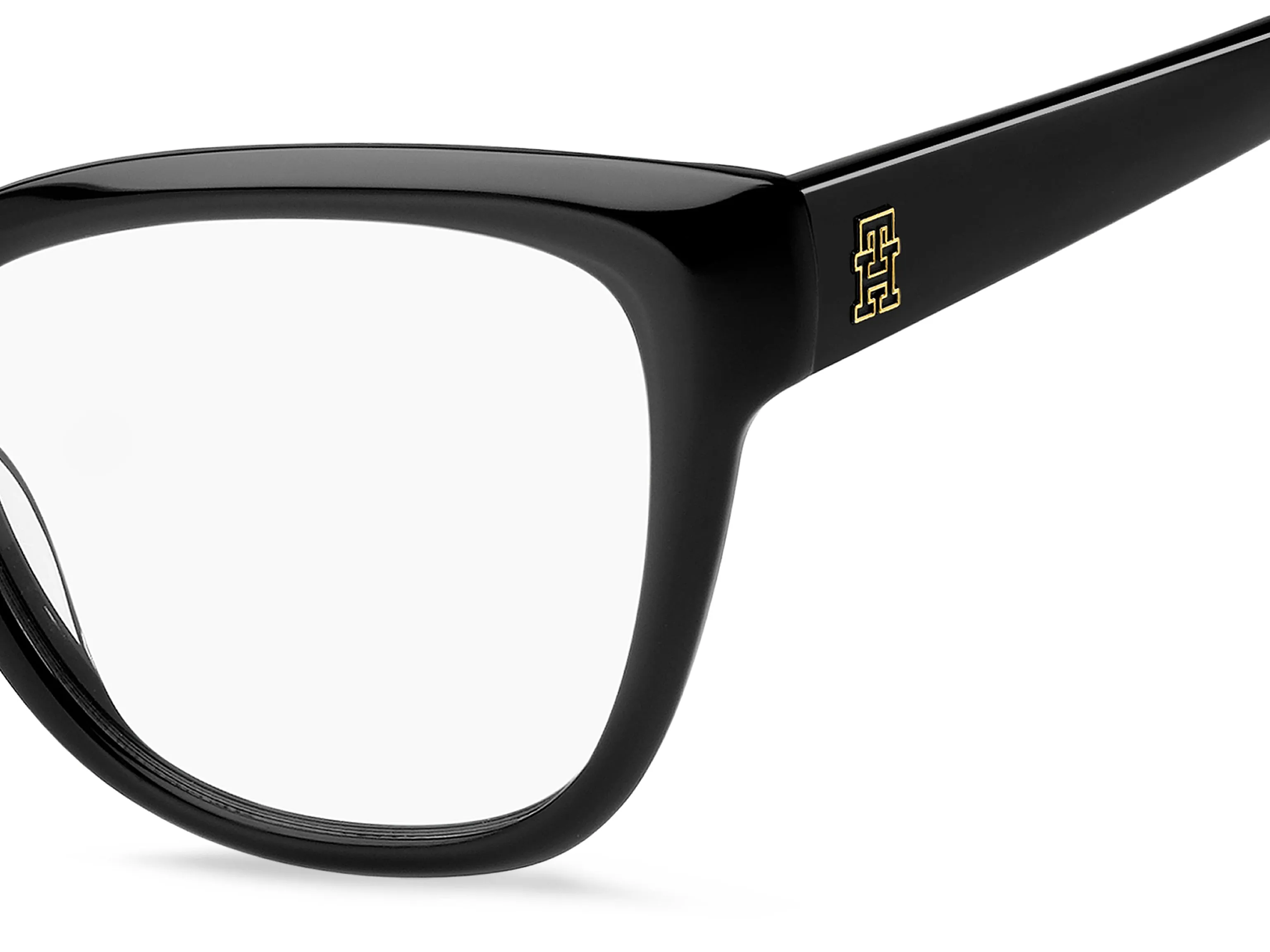 Tommy Hilfiger TH 2209 807 Montature da vista Acetato Nero Squadrata Normale - immagine 3