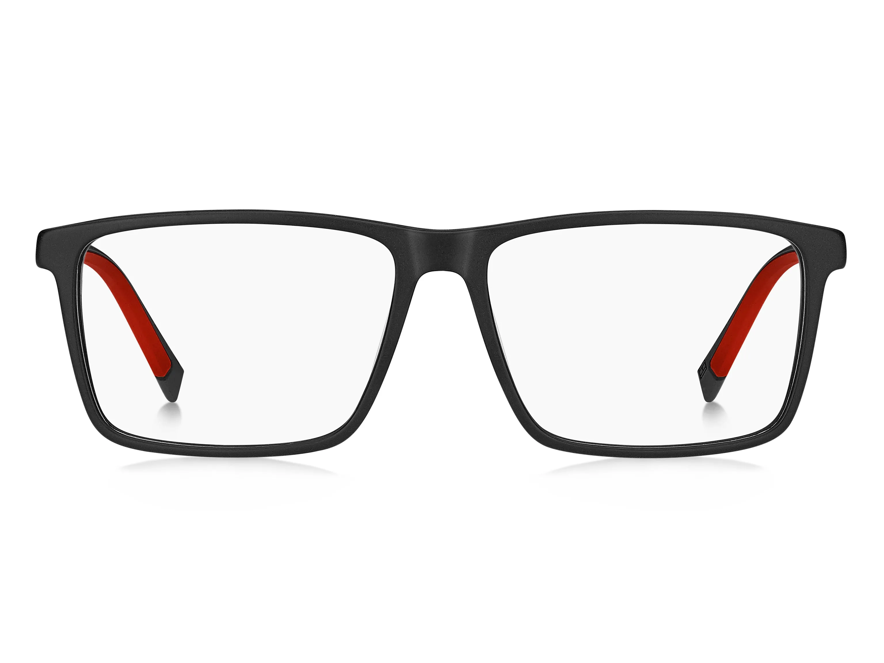 Tommy Hilfiger TH 2198 OIT Montature da vista Acetato Nero Squadrata Normale - immagine 2