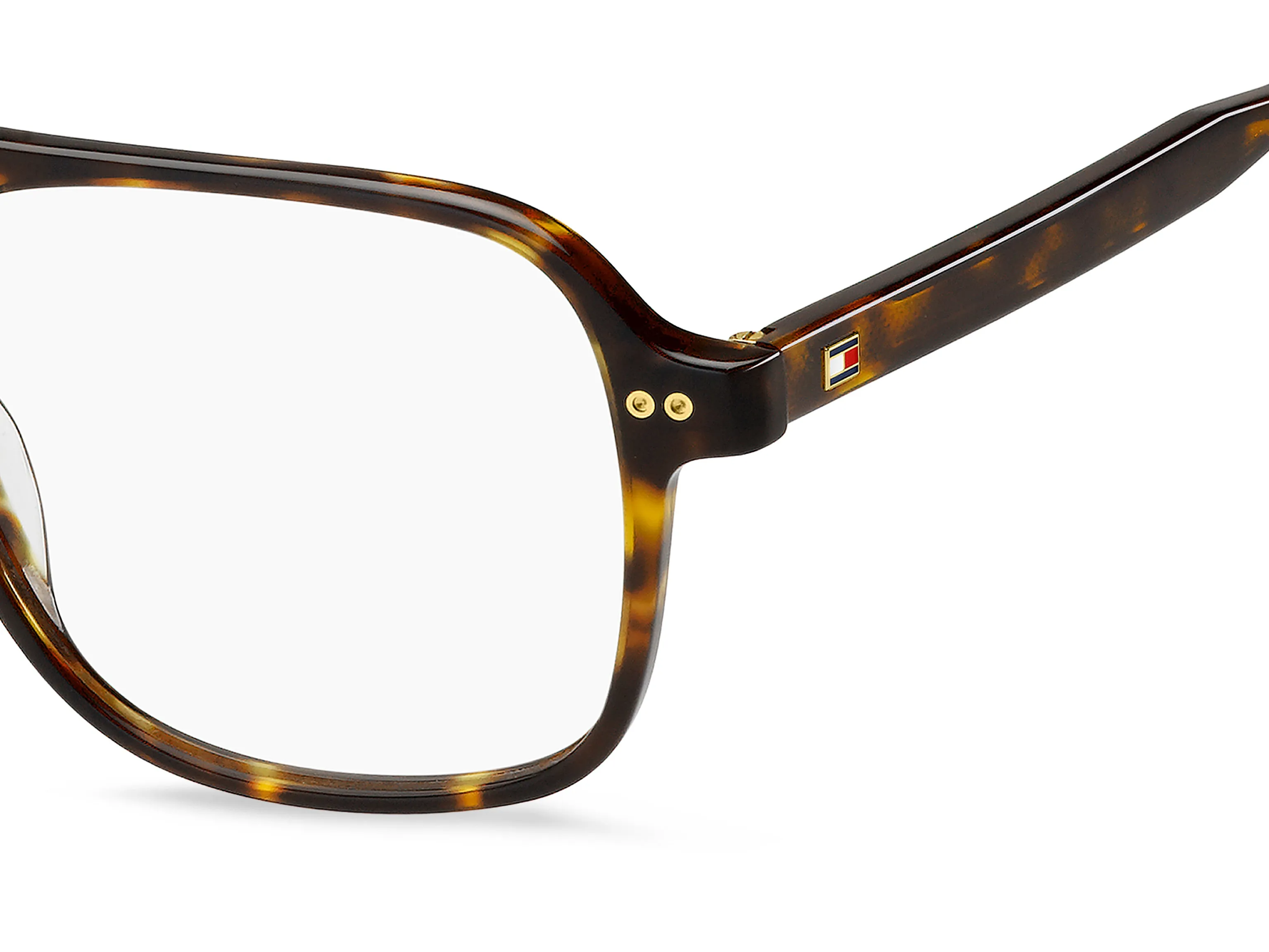 Tommy Hilfiger TH 2188 086 Montature da vista Acetato Havana Squadrata Normale - immagine 3
